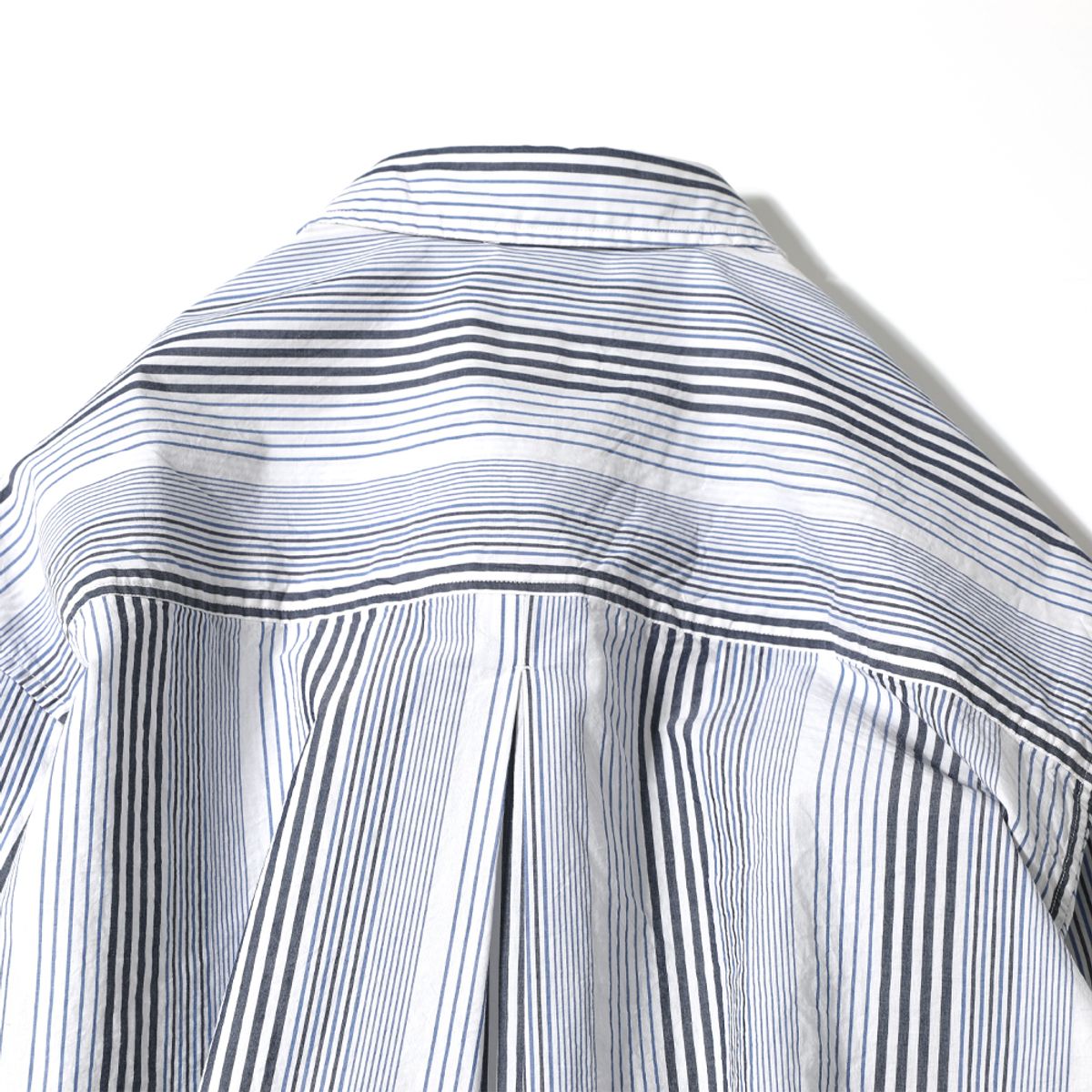 홀리선(HORLISUN) Osborne Multi Stripe Shirt Blue