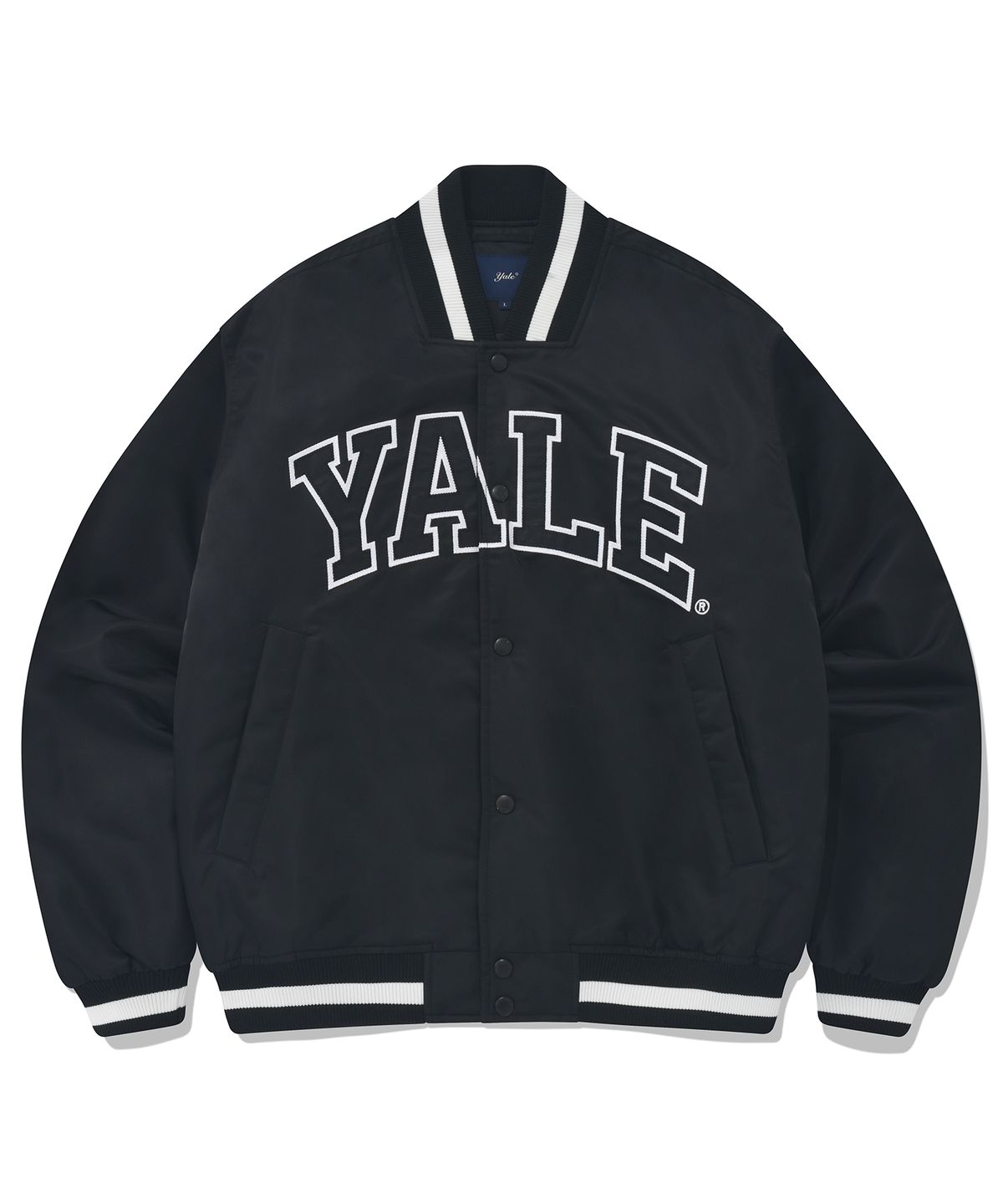 예일(YALE) STADIUM JACKET BLACK - 사이즈 & 후기 | 무신사