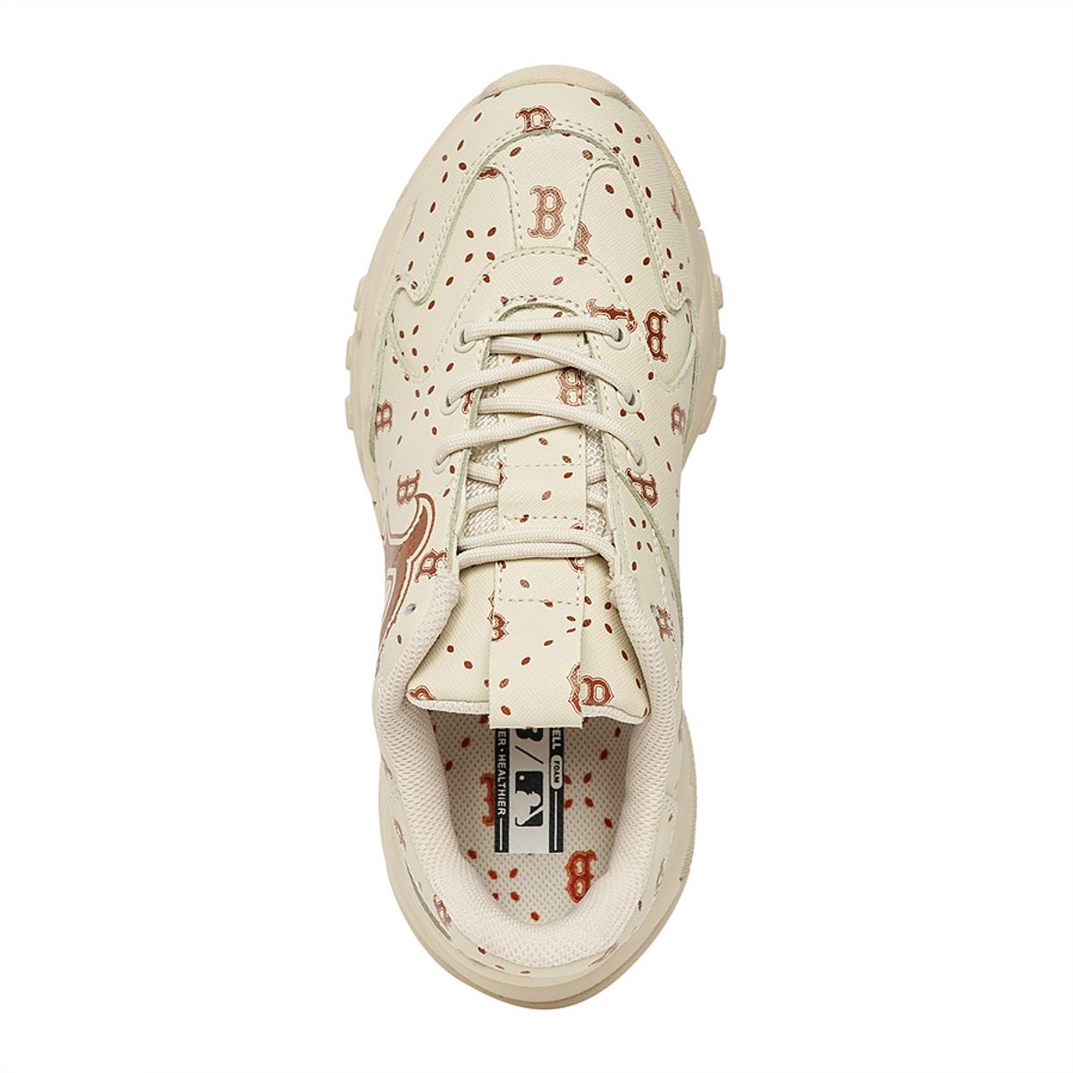 엠엘비(MLB) 빅볼청키 사피아노 다이아 모노그램 BOS (Beige)