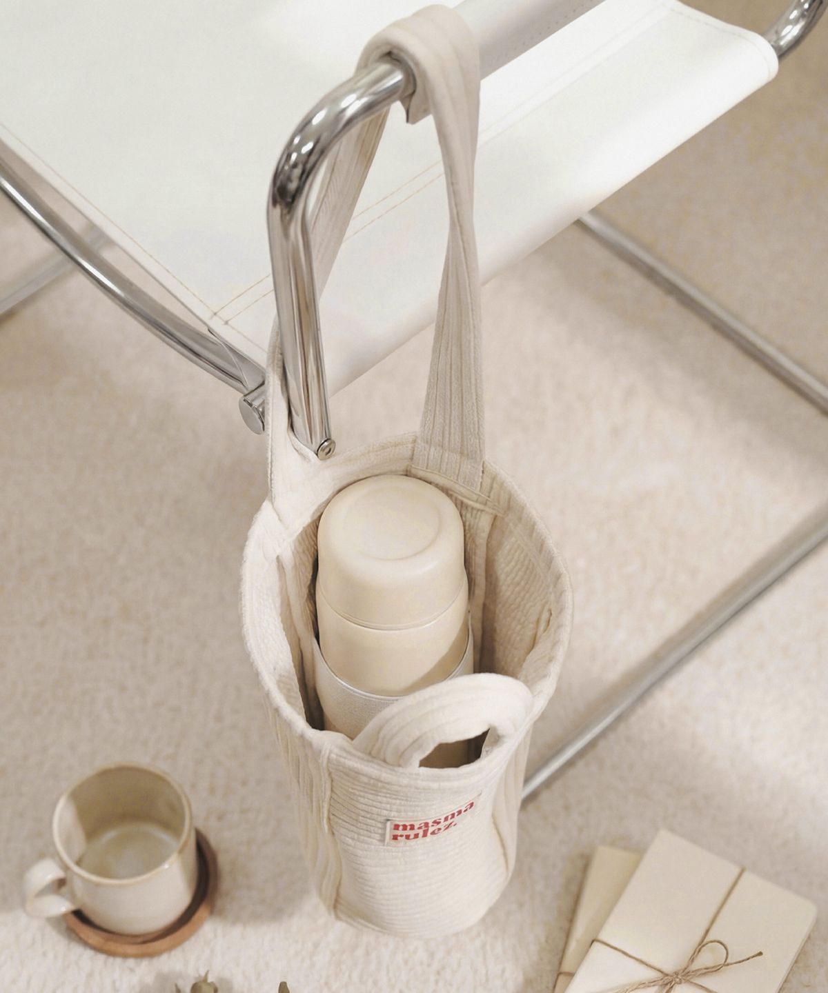 마스마룰즈(MASMARULEZ) Cotton tumbler bag