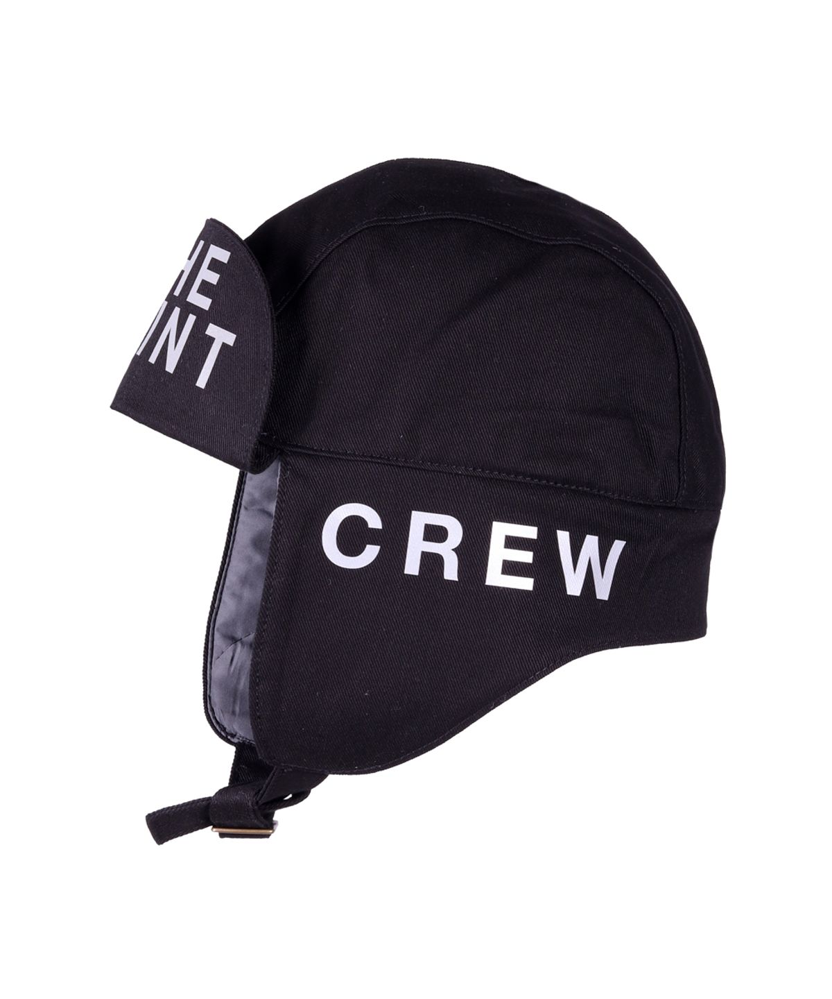 세인트크루(SAINTCREW) 로고 백앤포스 패딩 트루퍼햇 LBFP-1502 블랙