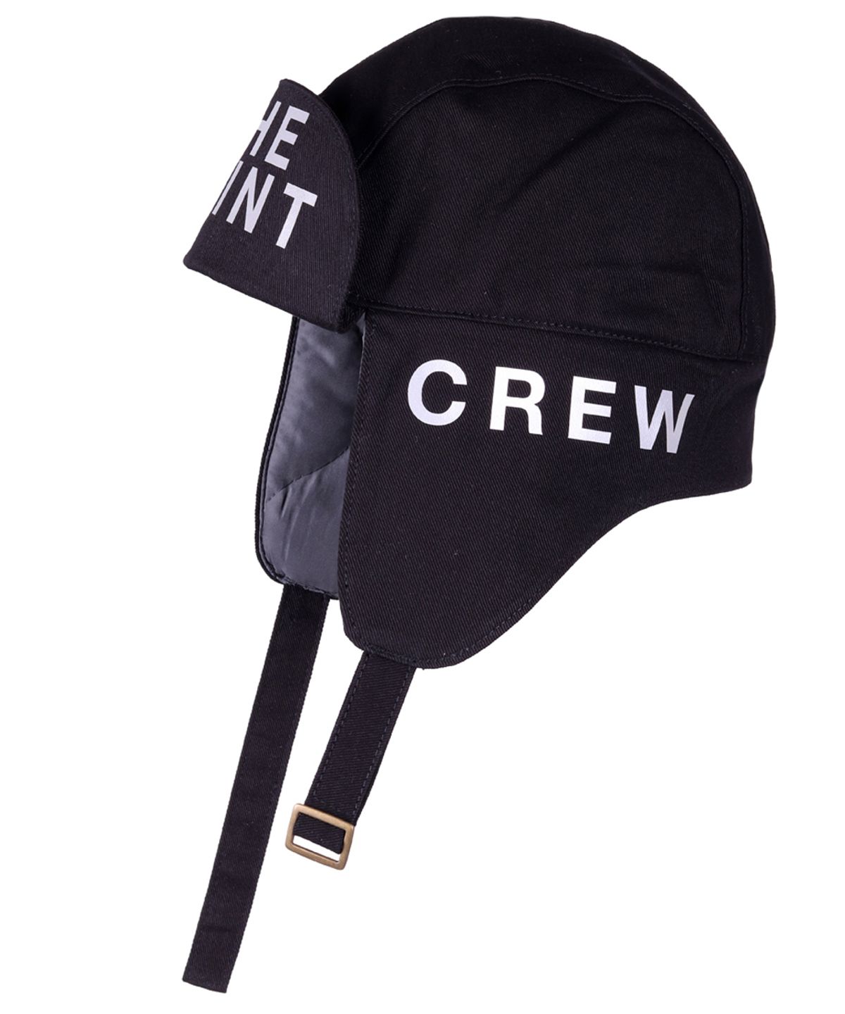 세인트크루(SAINTCREW) 로고 백앤포스 패딩 트루퍼햇 LBFP-1502 블랙