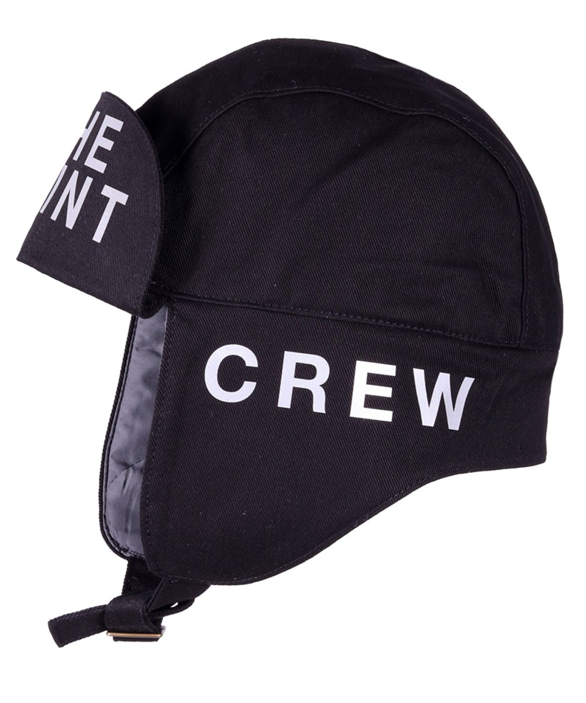 세인트크루(SAINTCREW) 로고 백앤포스 패딩 트루퍼햇 LBFP-1502 블랙