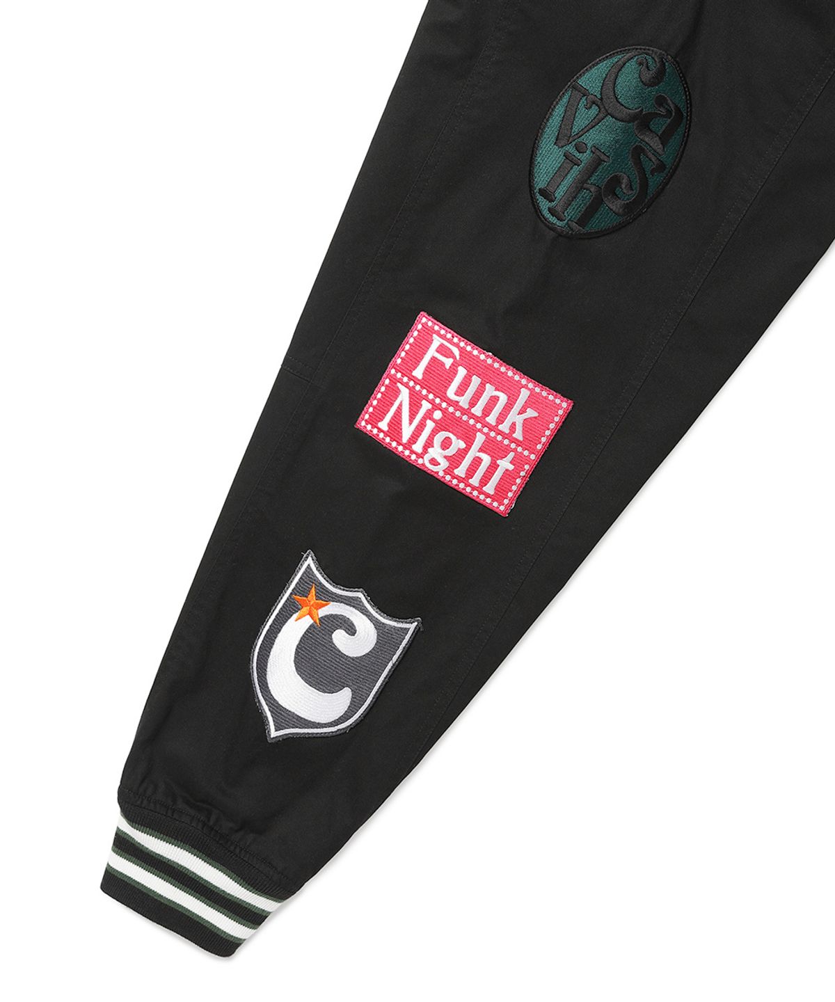 카비시(CAVISH) FUNKY TOWN BOMBER JACKET BLACK(CV2DSUJ240A)