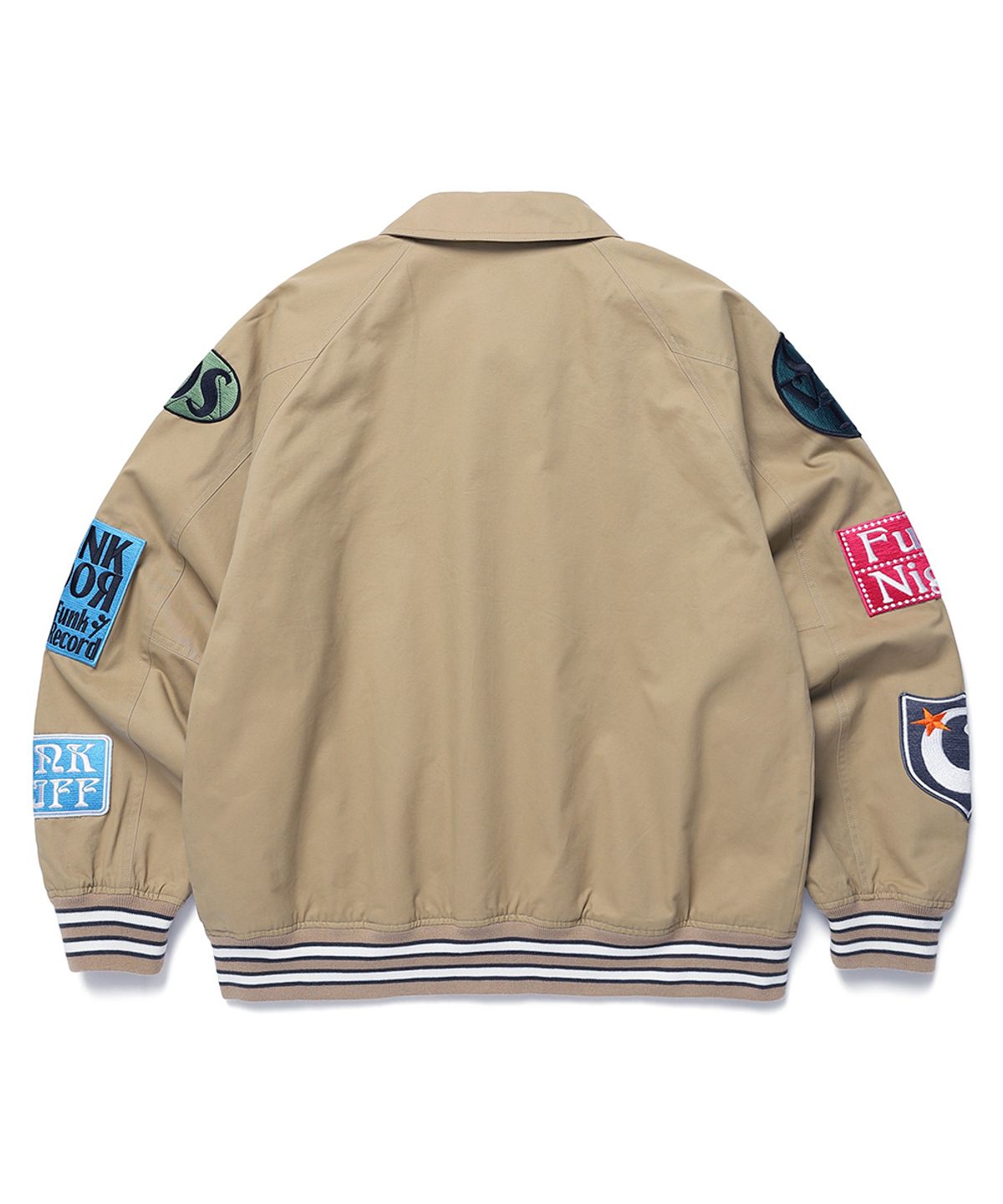 카비시(CAVISH) FUNKY TOWN BOMBER JACKET BEIGE(CV2DSUJ240A)