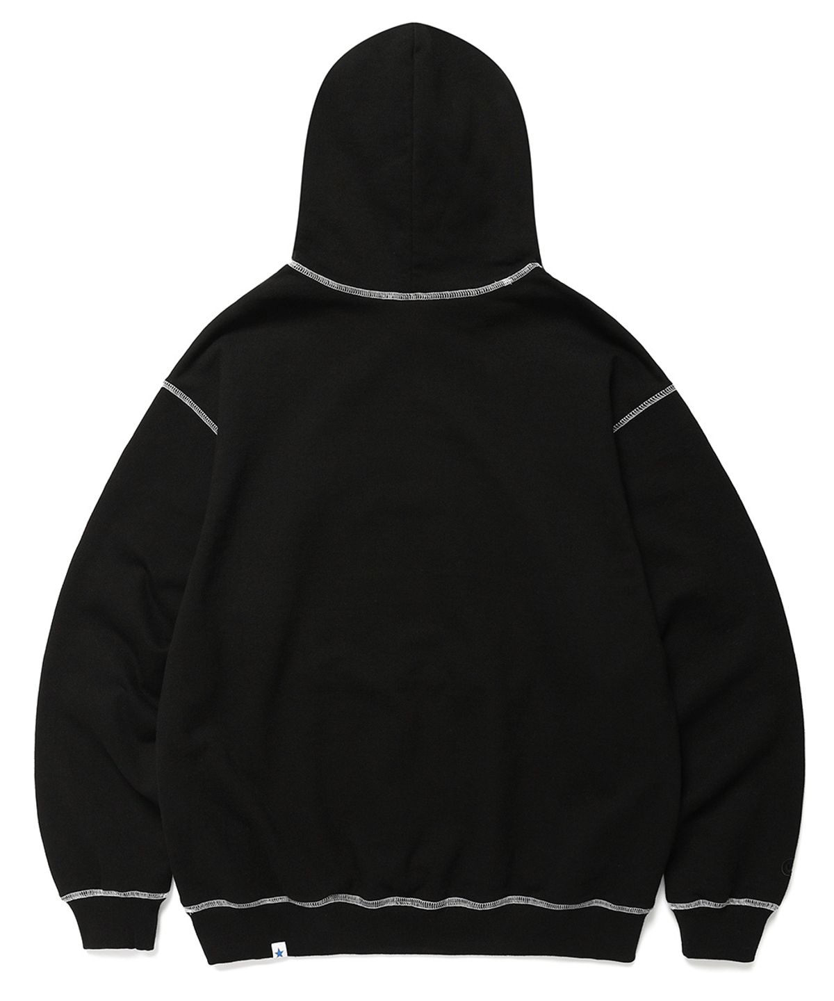 카비시(CAVISH) CFT STITCH POINT HOODIE BLACK(CV2DSUM404A)