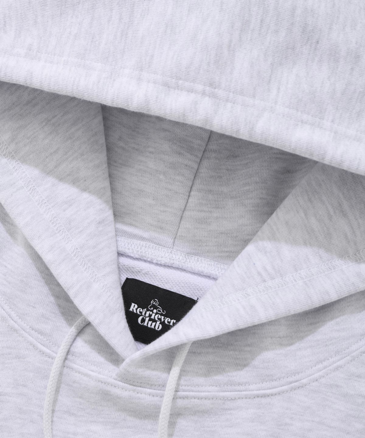 리트리버클럽(RETRIEVER CLUB) RUNNING RETRIEVER HOODIE [MELANGE GRAY]