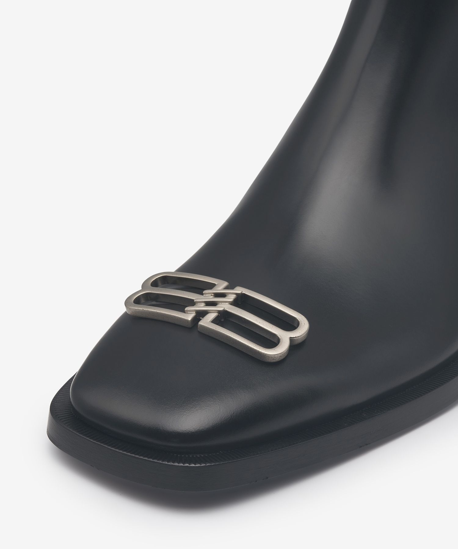 ブーツ *BALENCIAGA* BB l ankle boots black 712641WA8E11081 7126 MUSINSA | BALENCIAGA BB Metal Ankle Boots - Black
