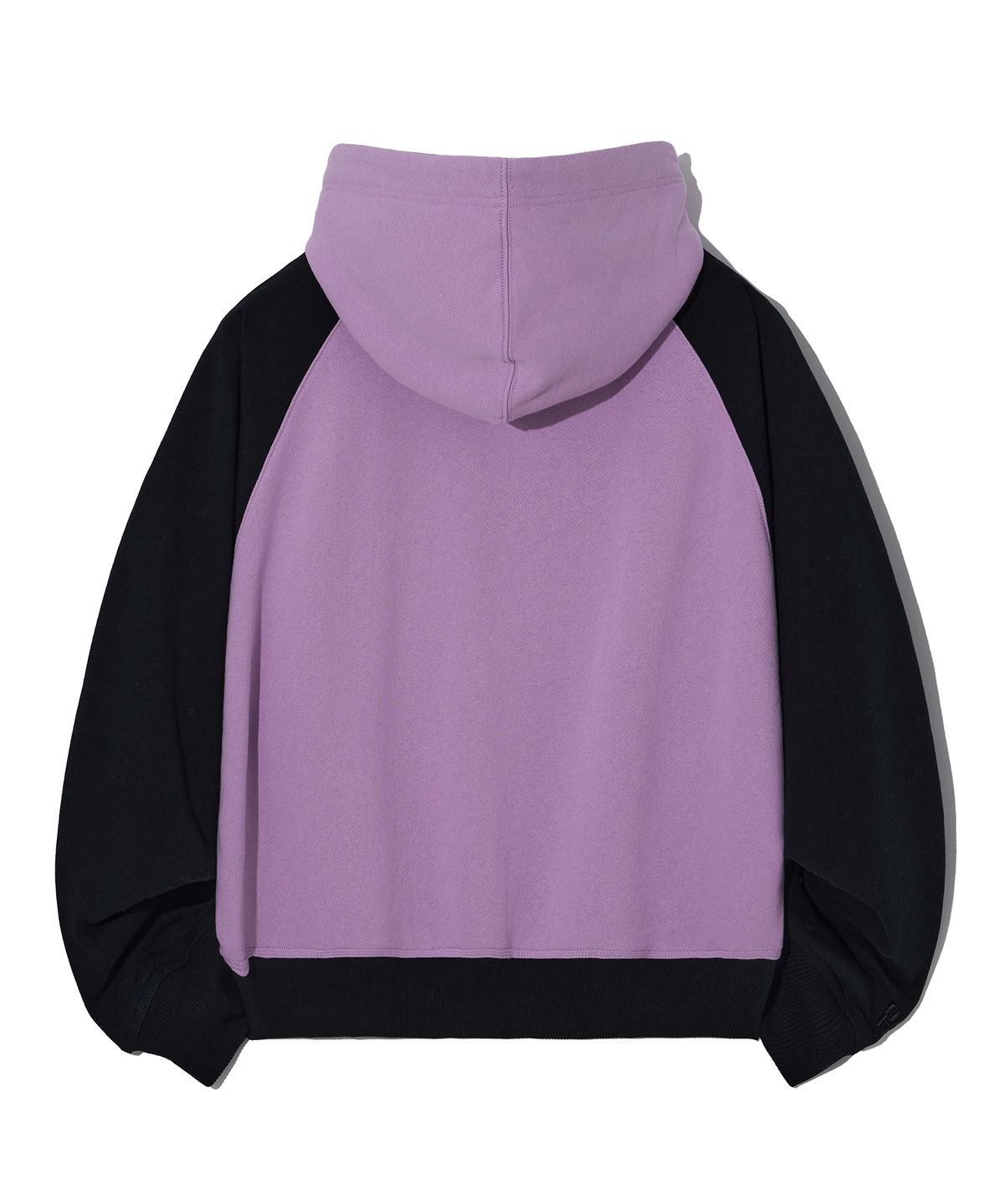 그루브라임(GROOVE RHYME) (W) BAD DAY NOT BAD LIFE RAGLAN HOODIE (BLACK) [LRRSCTH109M]