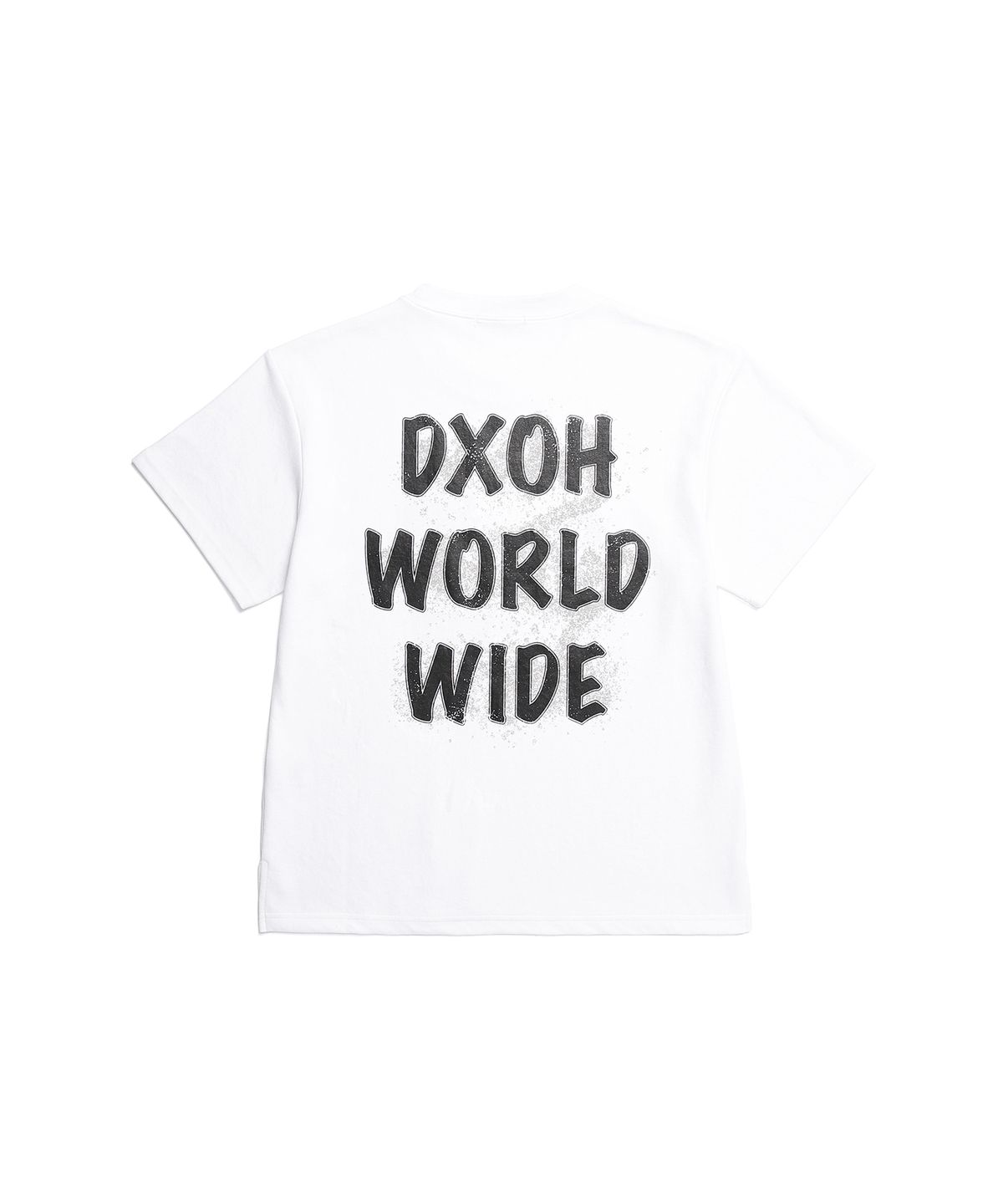 디쏘에이치(D.XO.H) 월드와이드 티셔츠 화이트