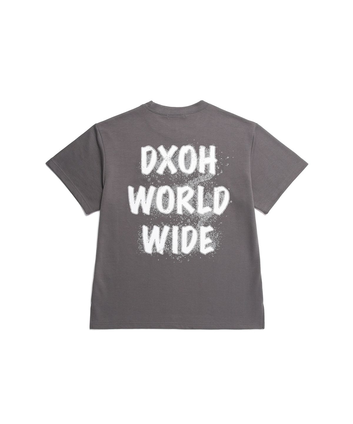 디쏘에이치(D.XO.H) 월드와이드 티셔츠 차콜