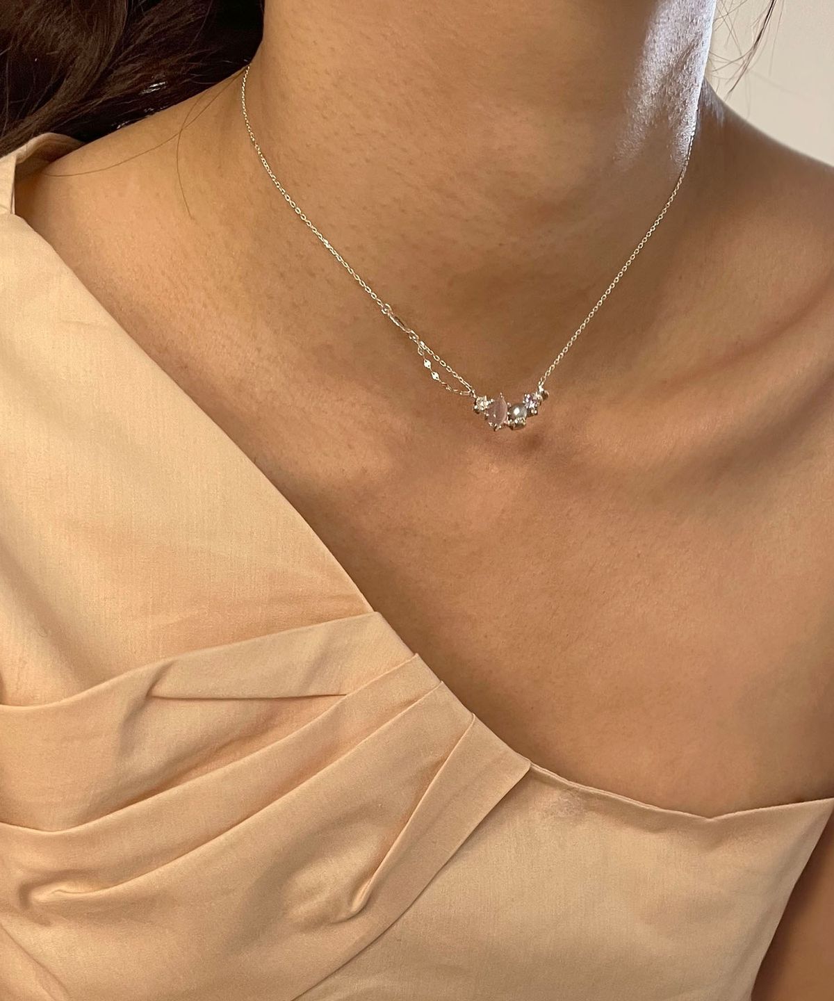 펄시(PERSY) MILKYWAY SILVER NECKLACE