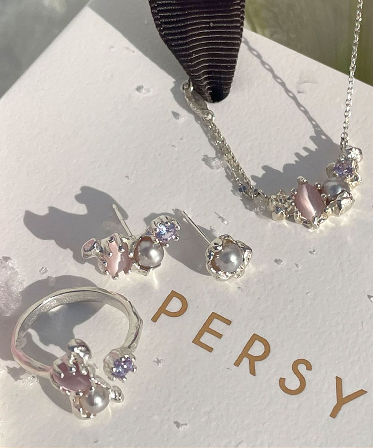 펄시(PERSY) MILKYWAY SILVER NECKLACE