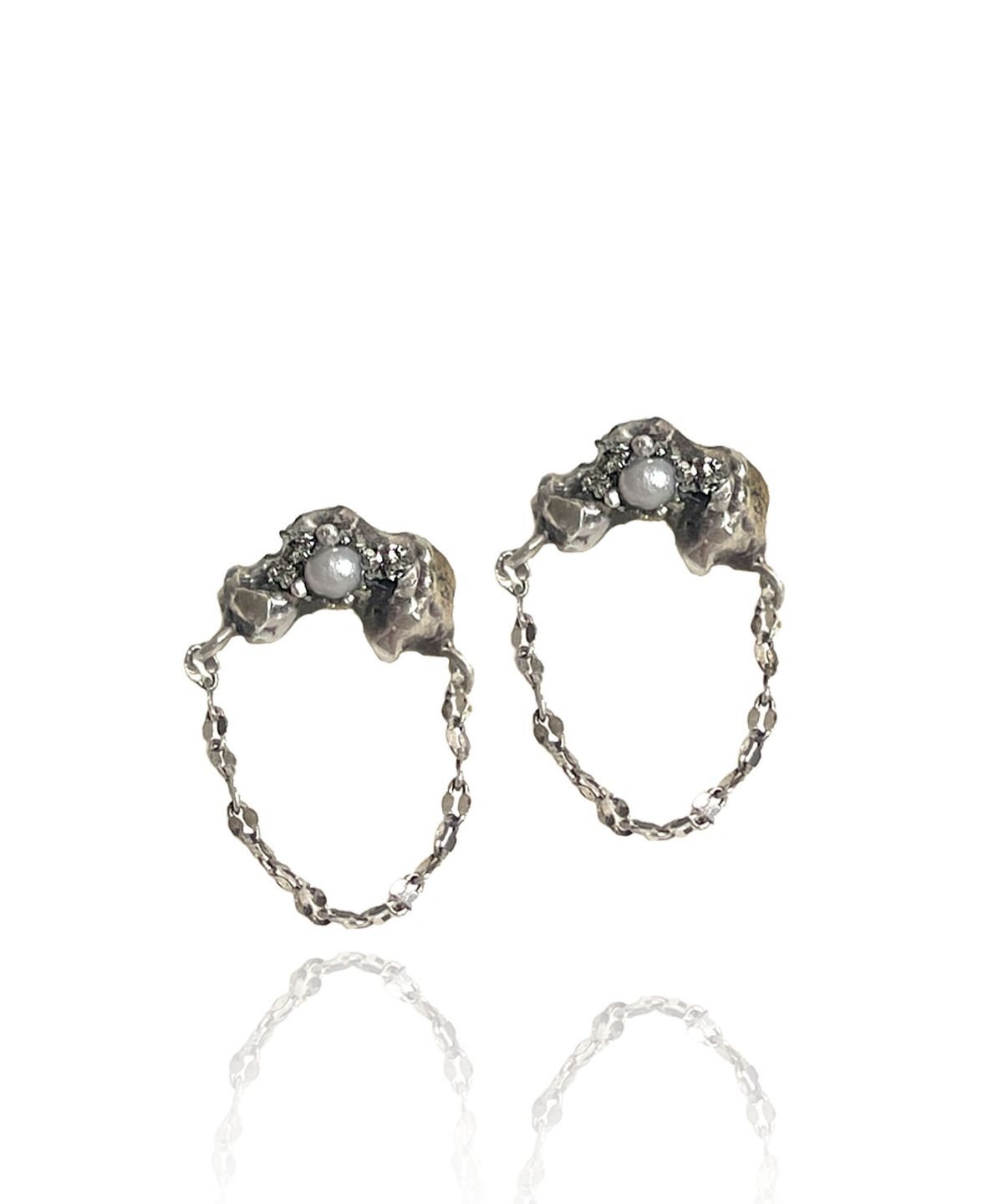 펄시(PERSY) BESTIE ANTIQUE CHAIN EARRING