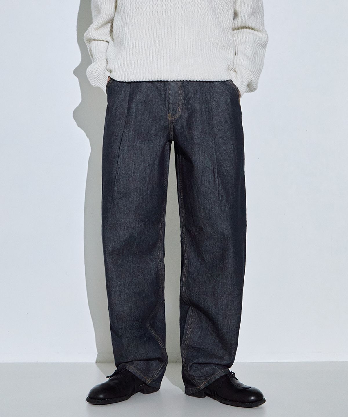 오더아카이브(ORDER ARCHIVE) One Pintuck wide 04 - Non fade raw