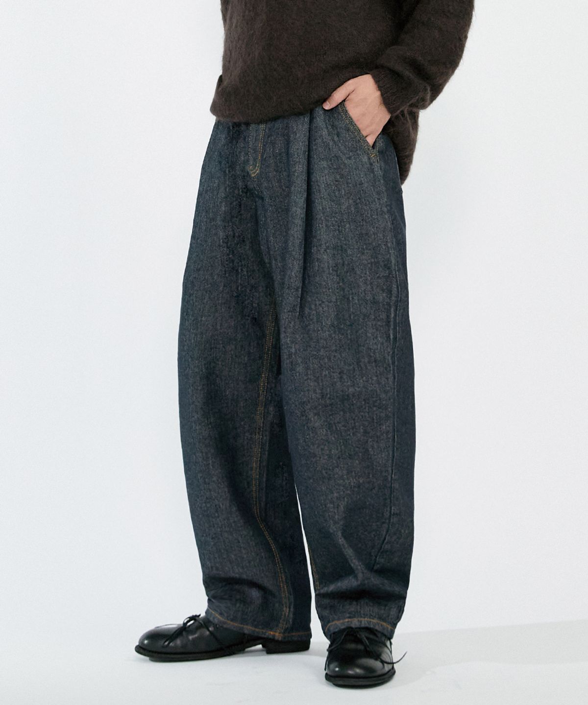 오더아카이브(ORDER ARCHIVE) One Pintuck wide 04 - Non fade raw