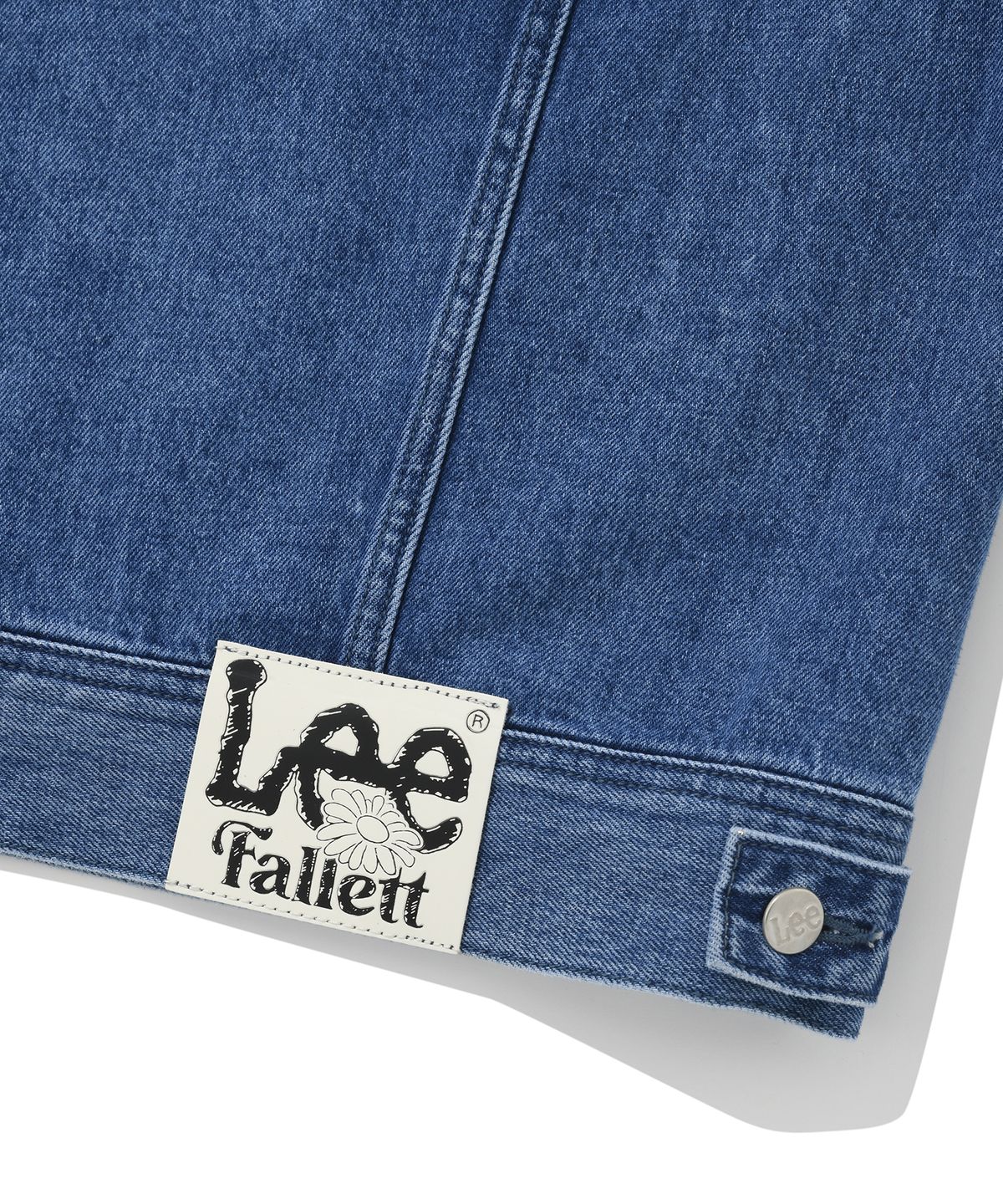 팔렛(FALLETT) [FallettXLee] 워시드 데님 자켓 블루