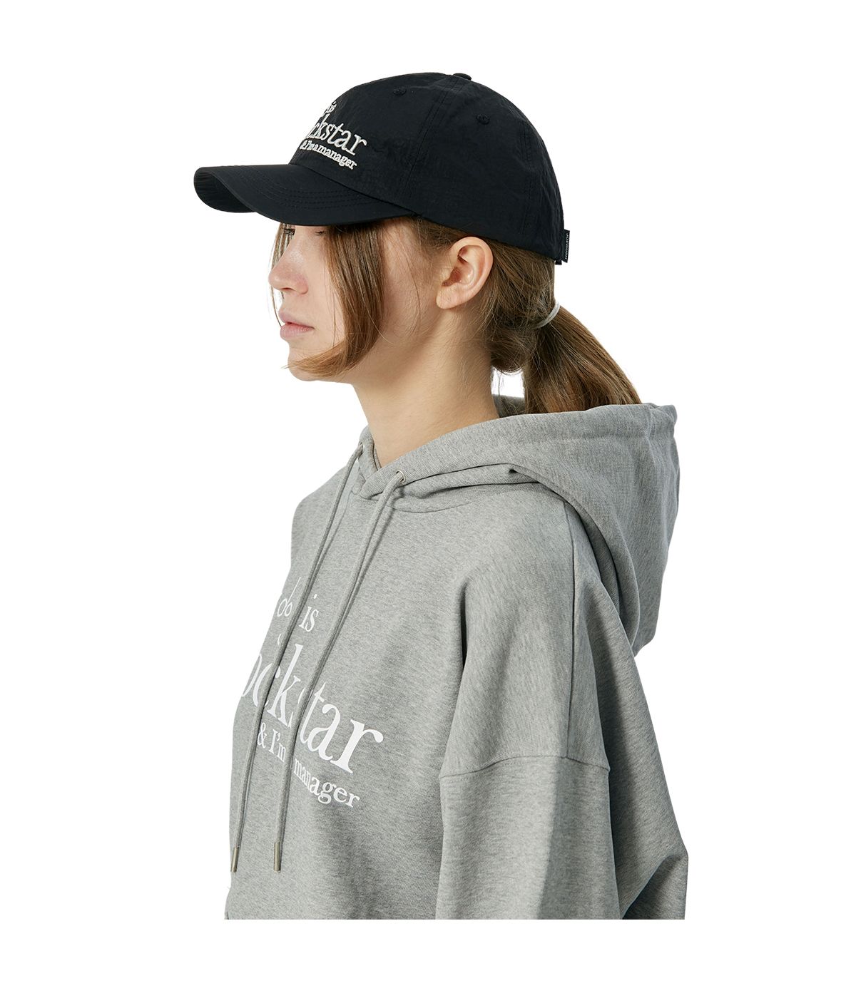 조거쉬(JOEGUSH) Rockstar dog Nylon cap (Black)