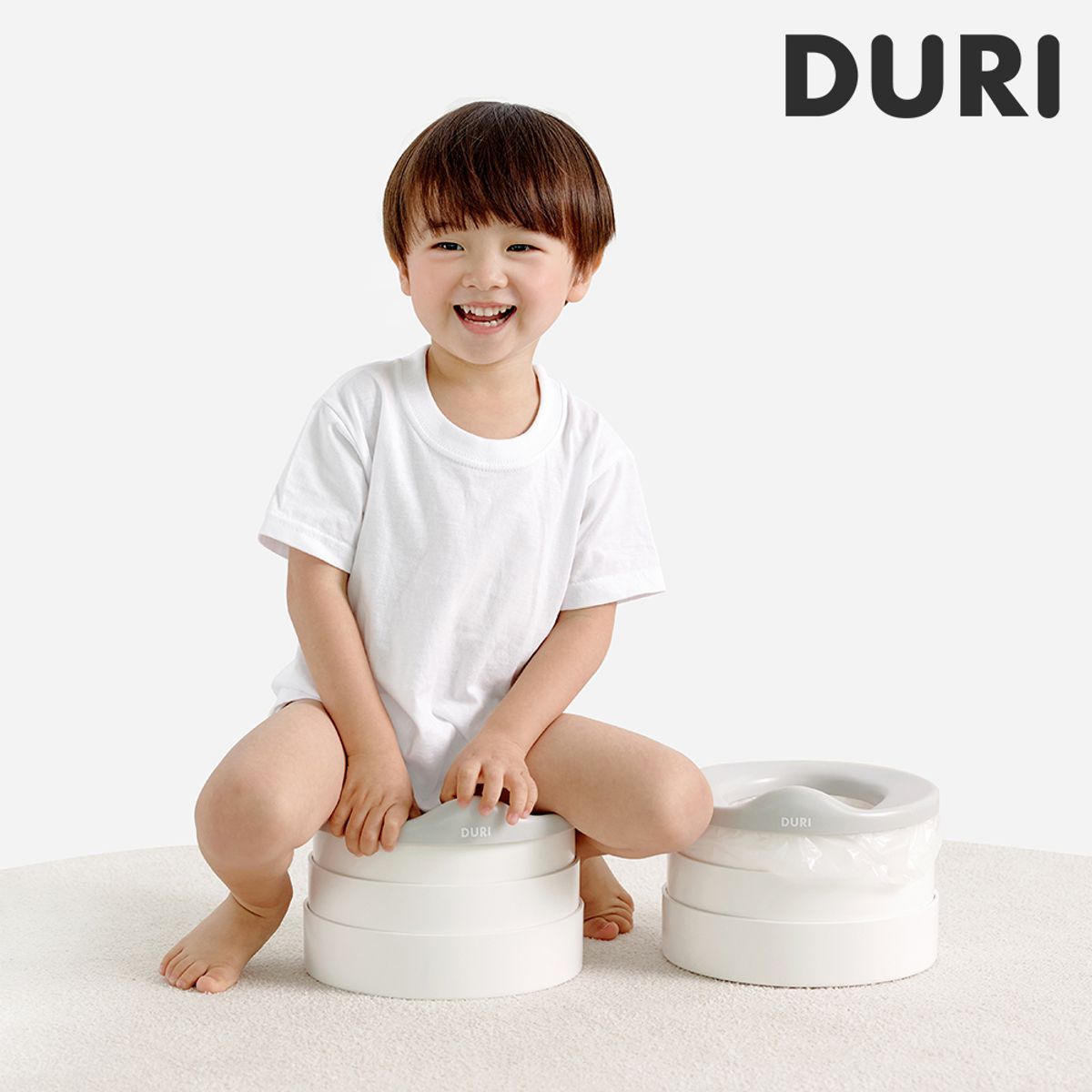 두리(DURI) 도넛 휴대용 유아 변기