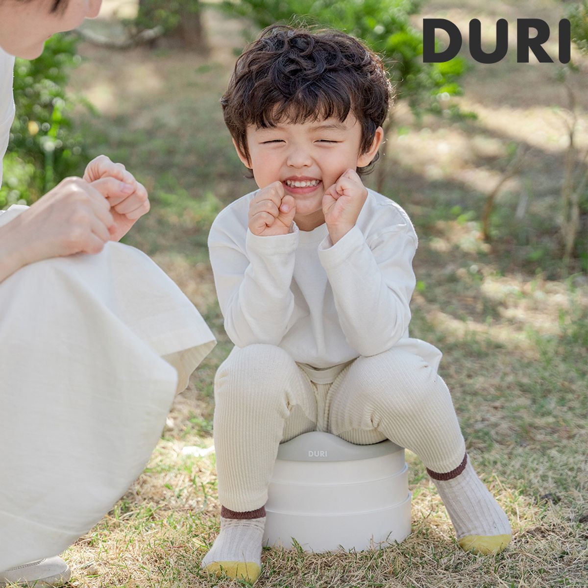두리(DURI) 도넛 휴대용 유아 변기