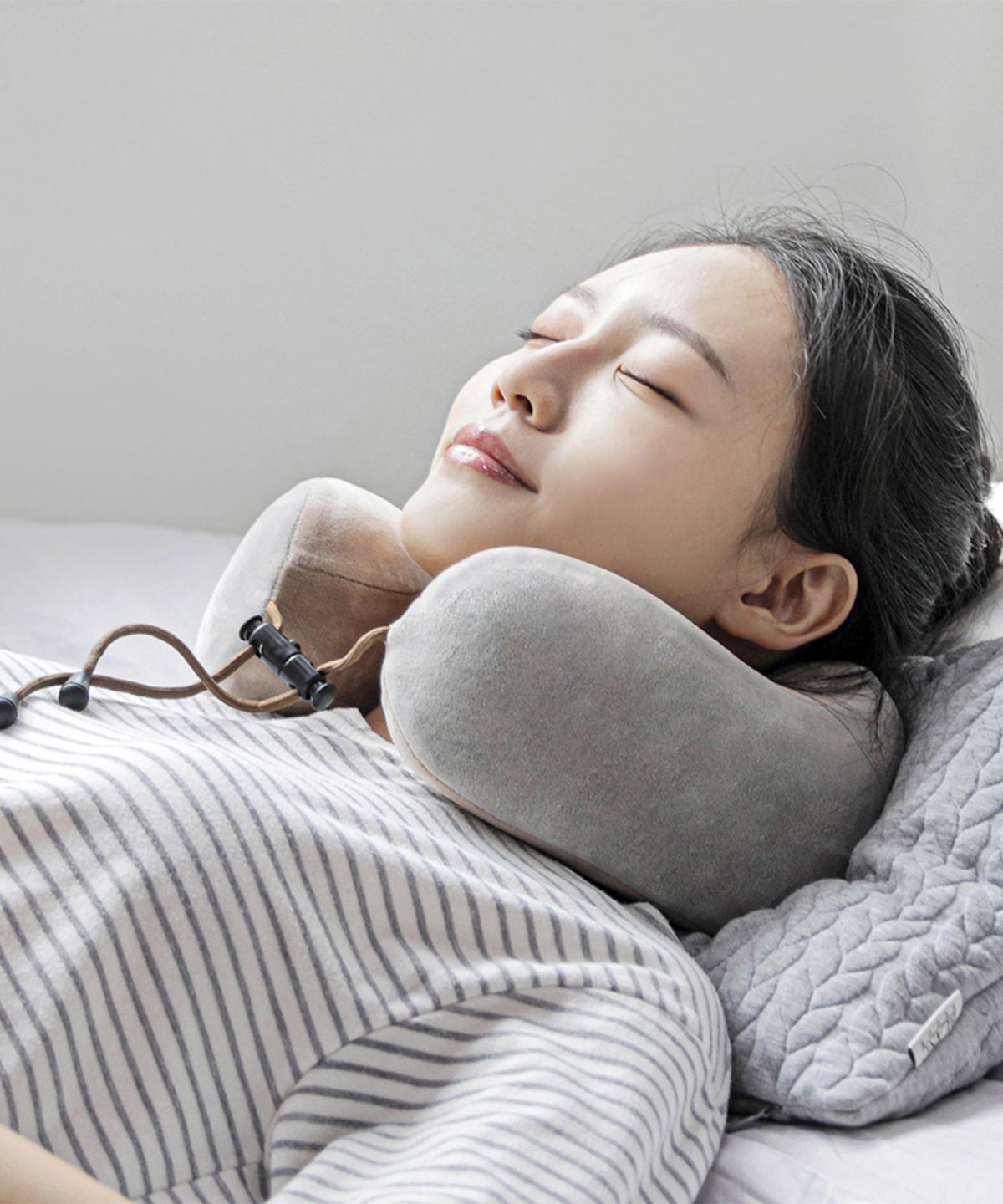오아(OA) 트래블러 여행용 무선 목 쿠션 베개