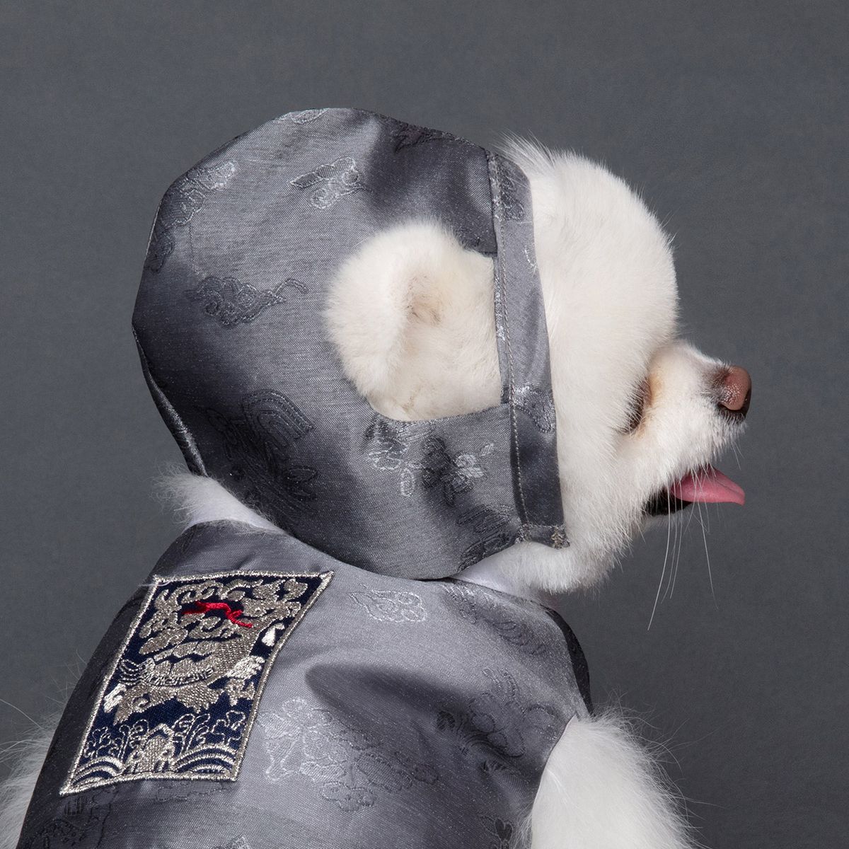 메종드독(MAISON DE DOG) 남아모자 복건 강아지한복