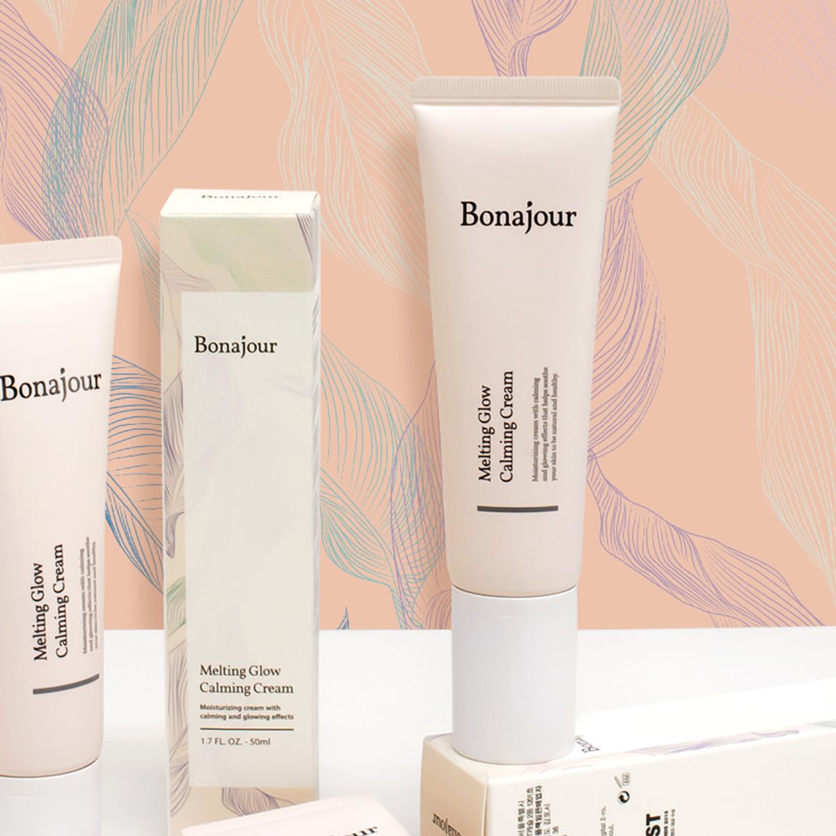 보나쥬르(BONAJOUR) 비건 멜팅 글로우 카밍 크림 50ml