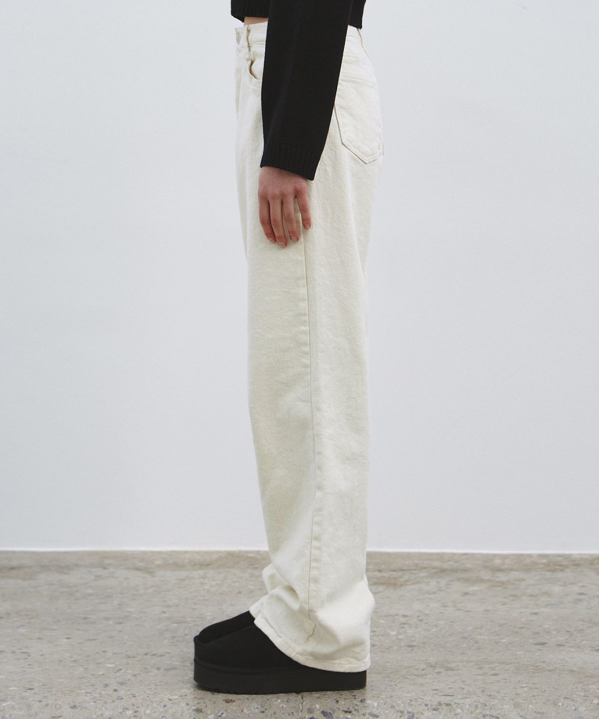 닉앤니콜(NICK&NICOLE) PREMIUM COLORFUL COTTON PANTS_CREAM