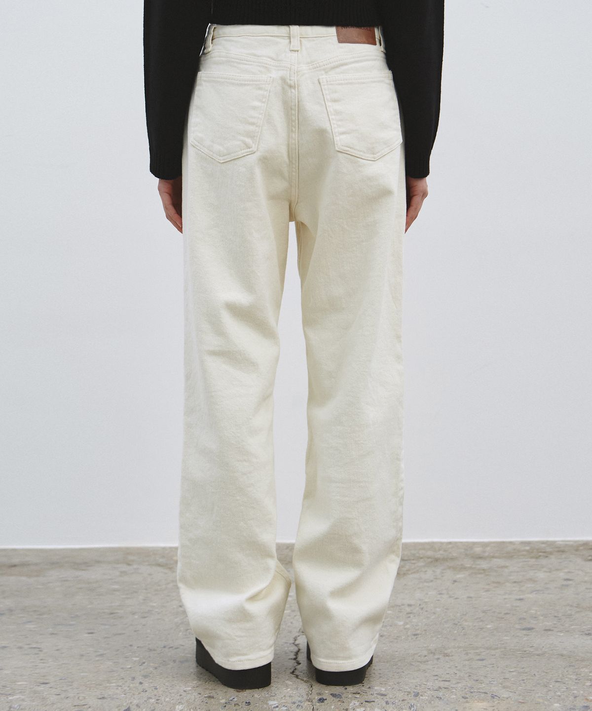 닉앤니콜(NICK&NICOLE) PREMIUM COLORFUL COTTON PANTS_CREAM