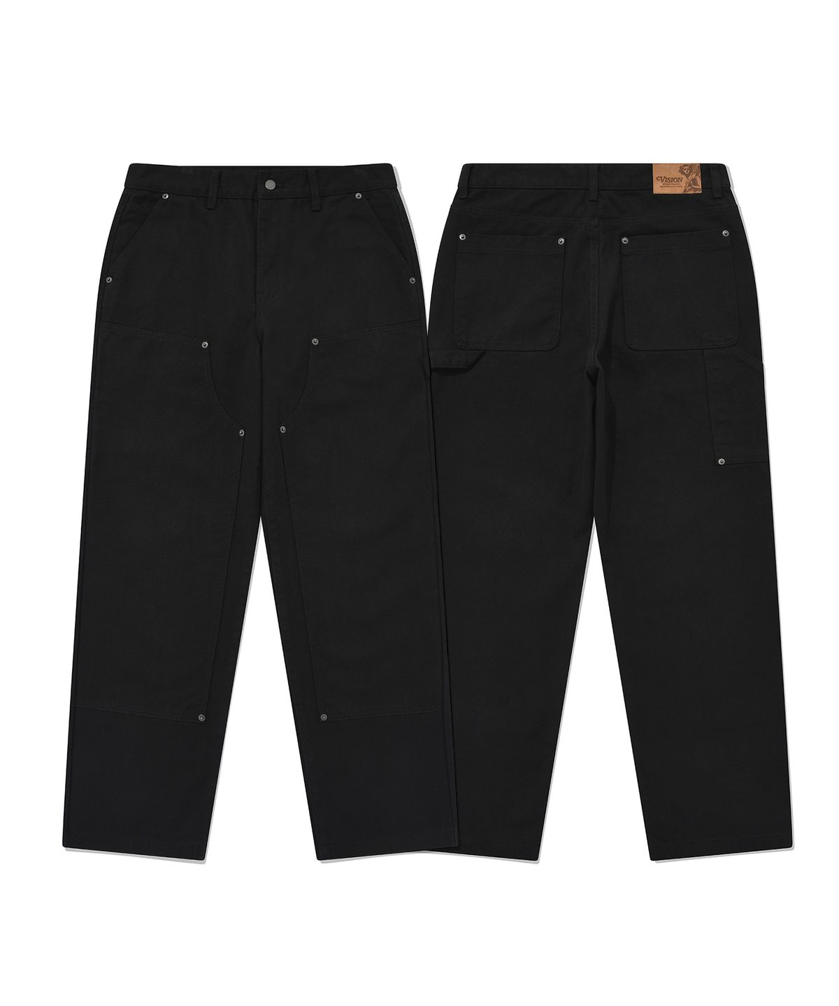 비전스트릿웨어(VISION STREETWEAR) VSW Carpenter Pants Black