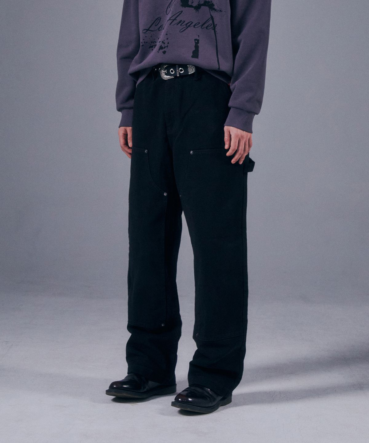 비전스트릿웨어(VISION STREETWEAR) VSW Carpenter Pants Black