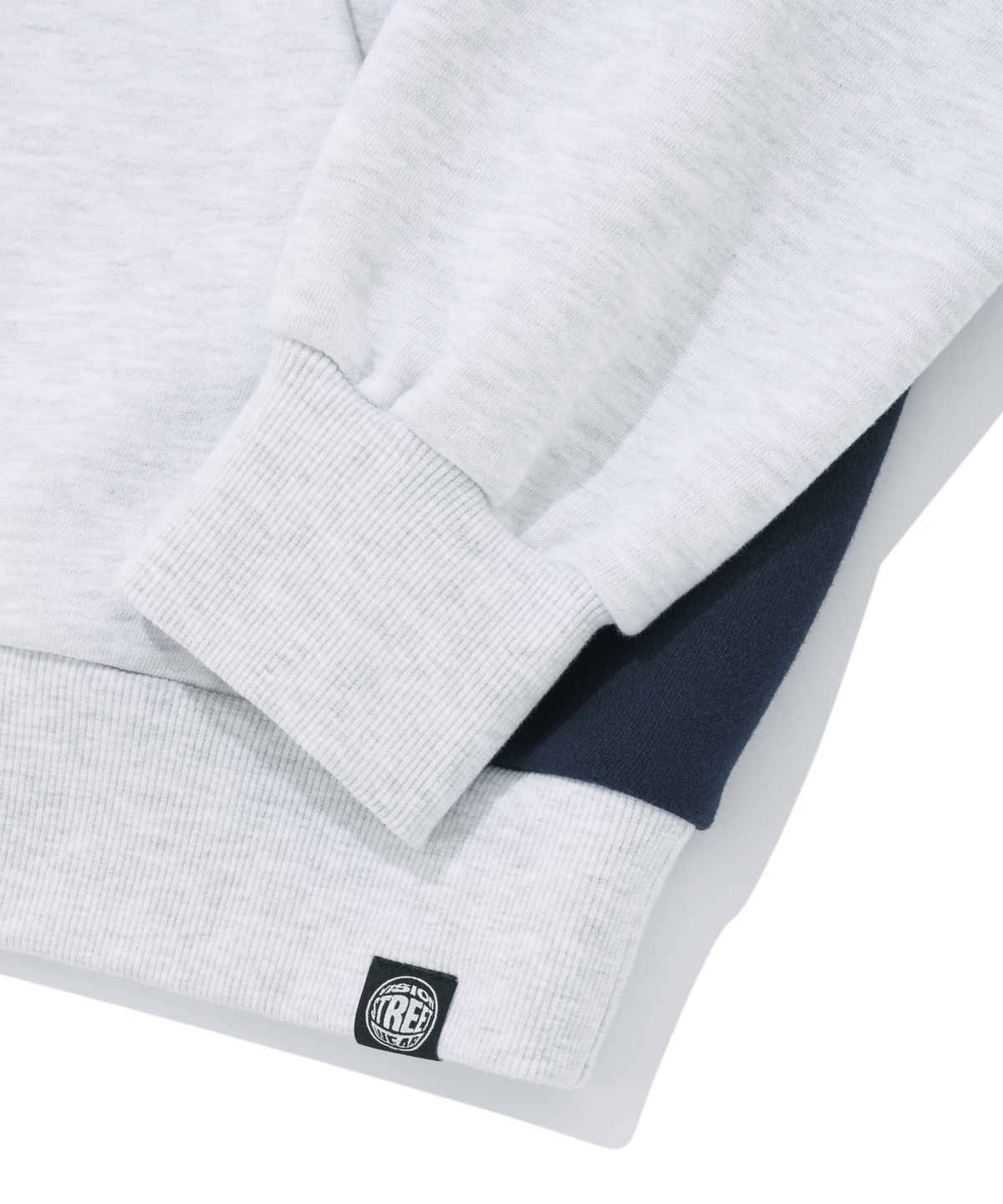 비전스트릿웨어(VISION STREETWEAR) VSW Football Hoodie Light Gray