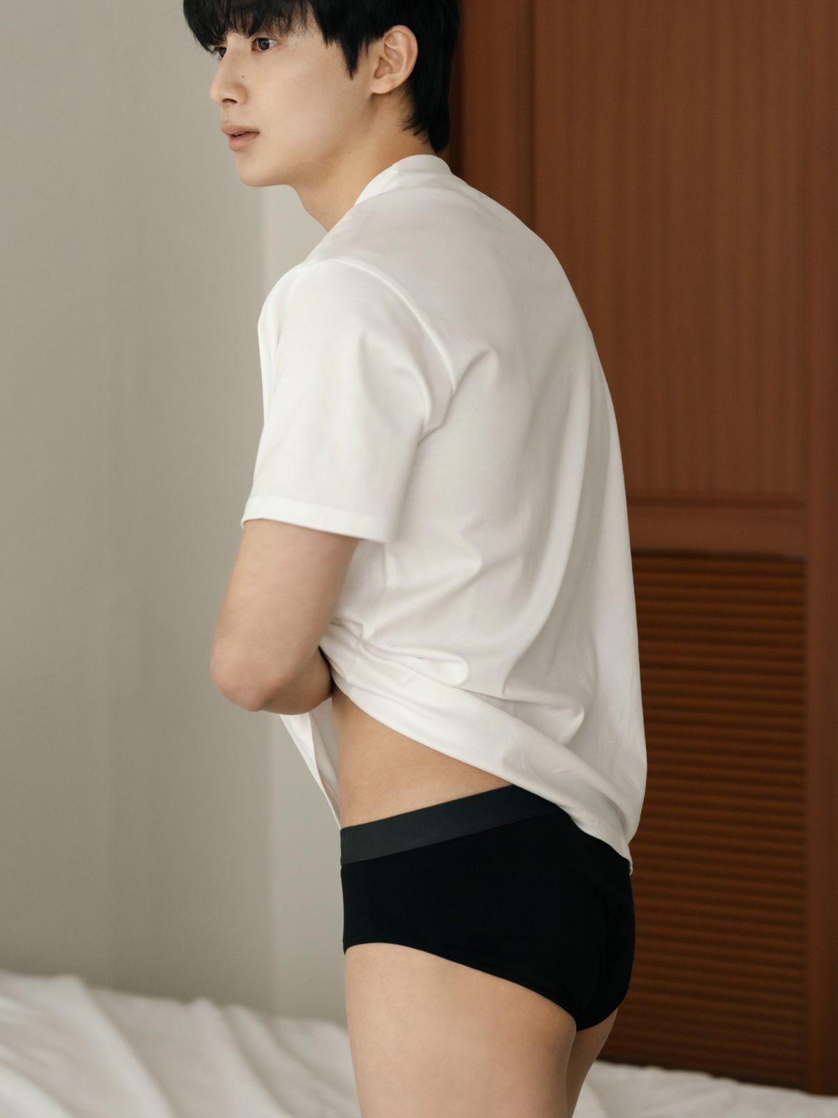 미언더(MEUNDER) [M] 나무 삼각팬티 베이직 3P