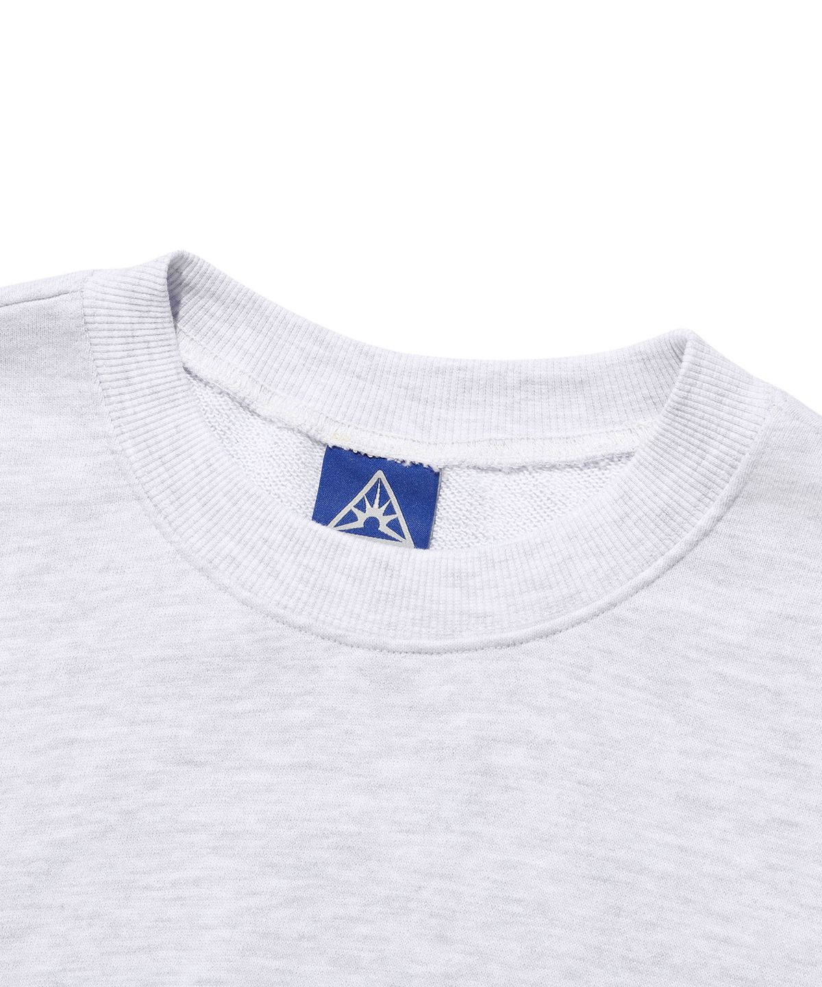 이스트쿤스트(ISTKUNST) LOGO&SMILEY SWEATSHIRTS_LIGHT GREY(IK2DSMM440A)