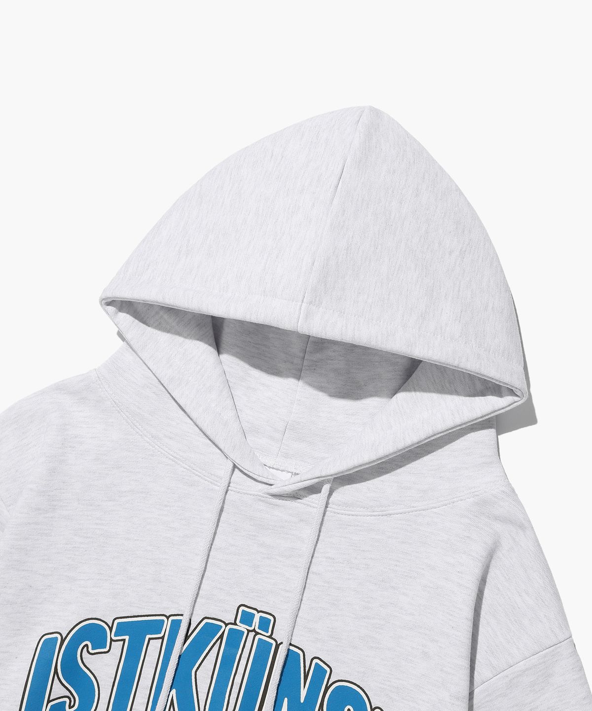 이스트쿤스트(ISTKUNST) IK STUDIO HOODIE_LIGHT GREY(IK2DSMM407A)