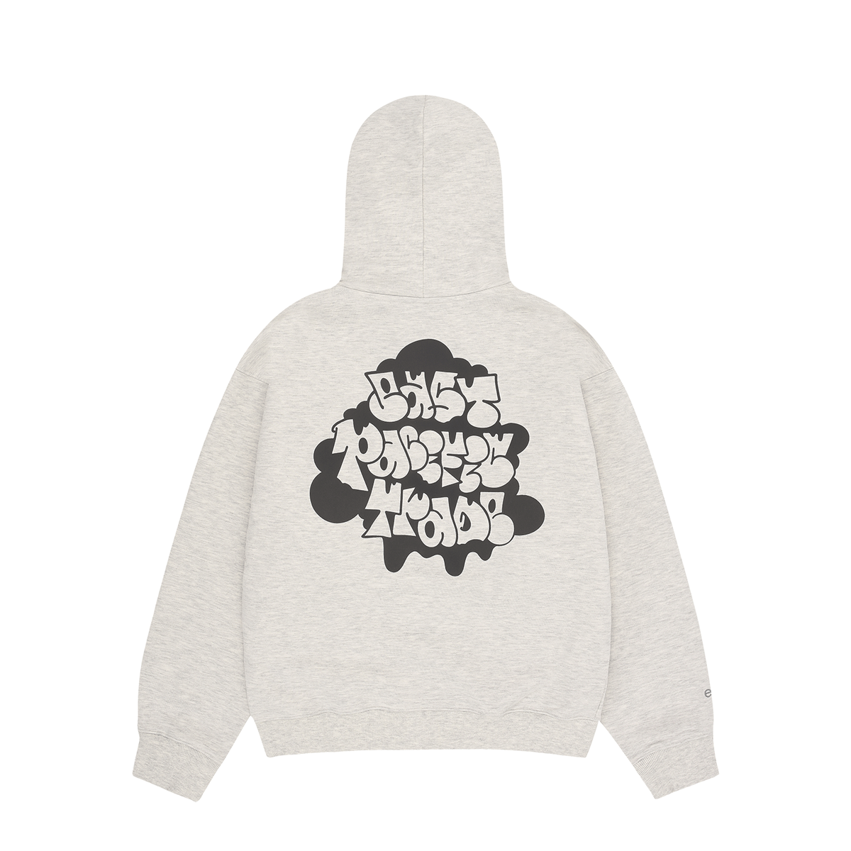 이피티(EPT) GRAFFITI ZIP UP HOODIE (OATMEAL)