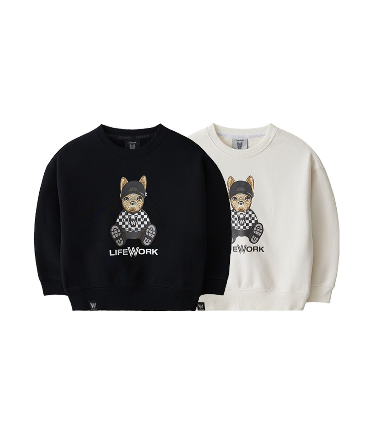 라이프워크 키즈(LIFEWORK KIDS) 키즈) 체커힙독 맨투맨