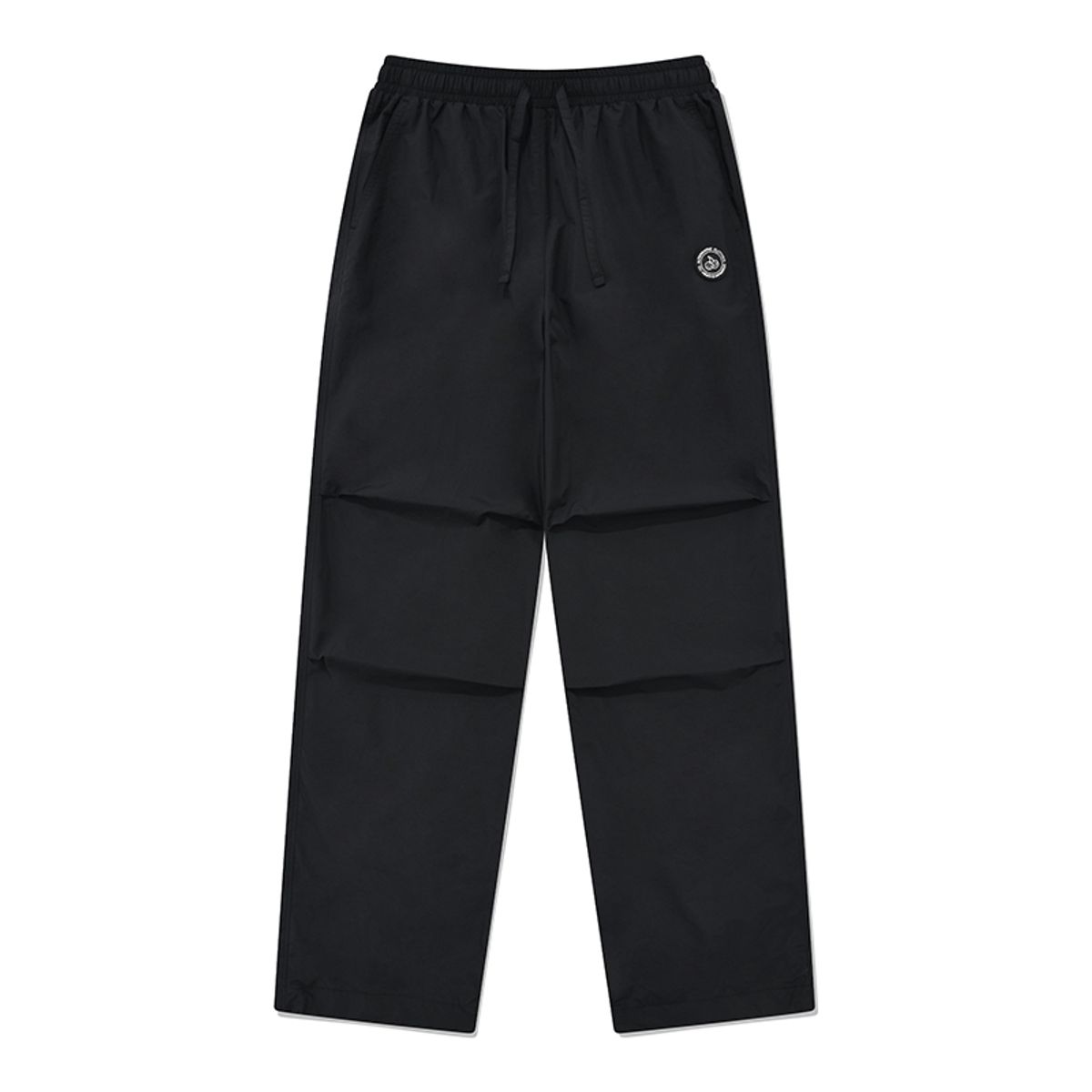 키르시(KIRSH) 두들 체리 와이드 우븐 팬츠 [블랙]