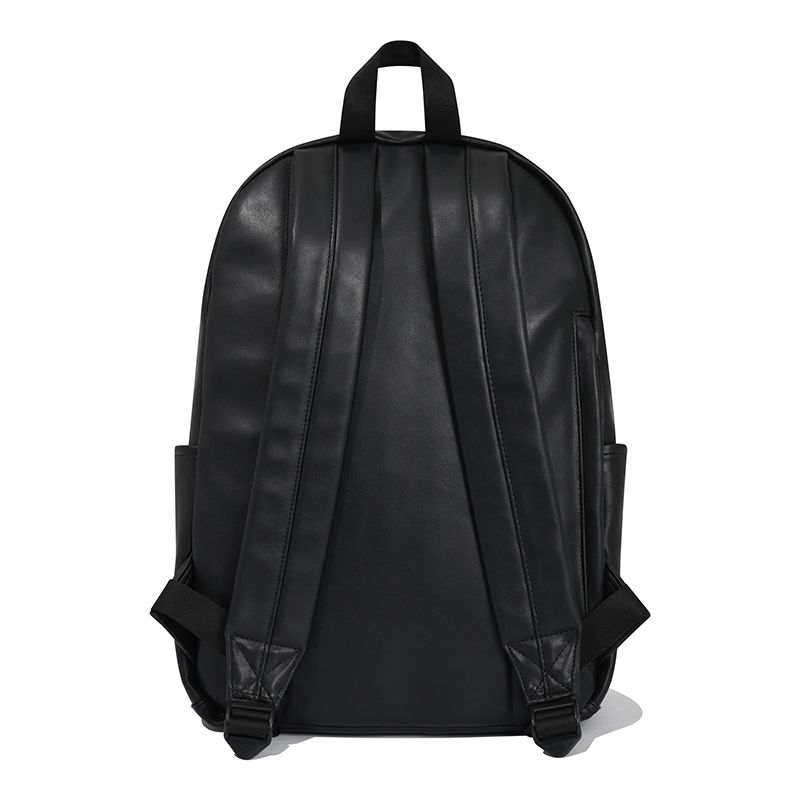 MUSINSA | KIRSH Pocket Basic PU Backpack [Black]