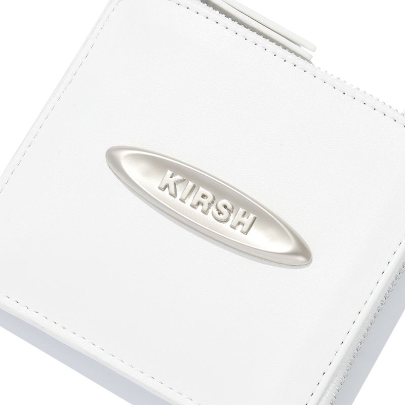 ★2022SS★KIRSH★POCKET KIRSH LOGO WALLET POCKET SIGNATURE CARD WALLET [BLACK] - KIRSH | 60% - Asian