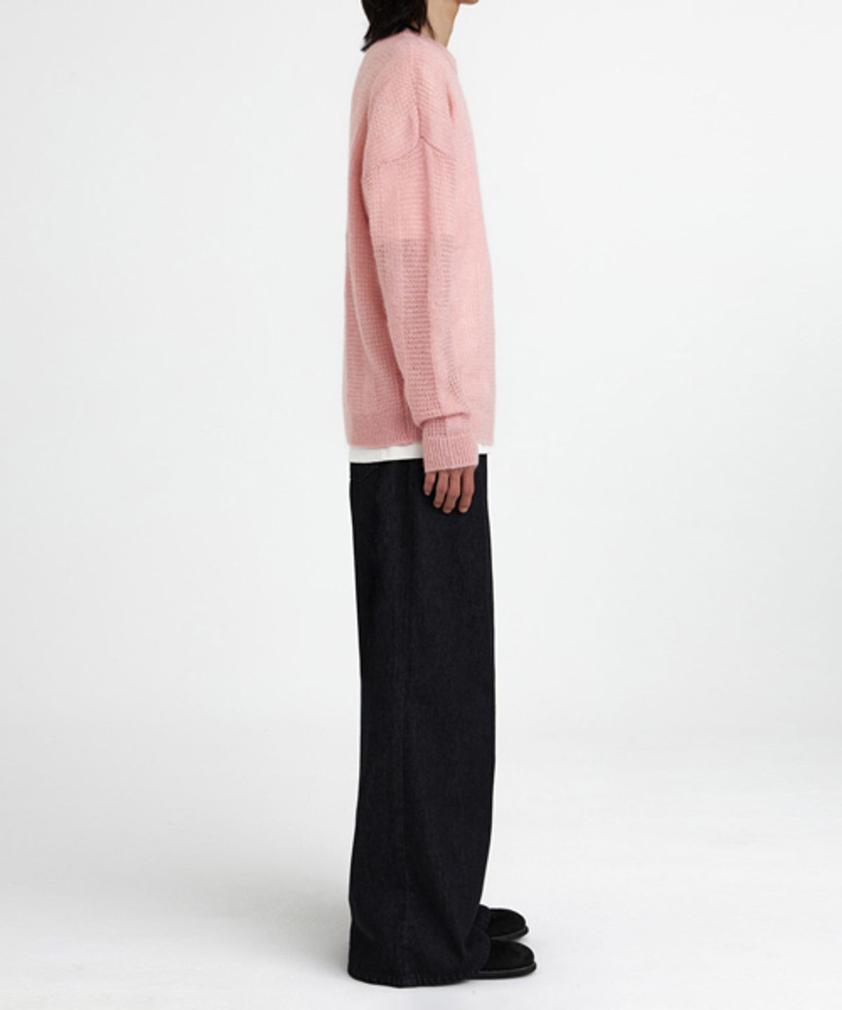 유스(YOUTH) Mohair Crew-neck Knit