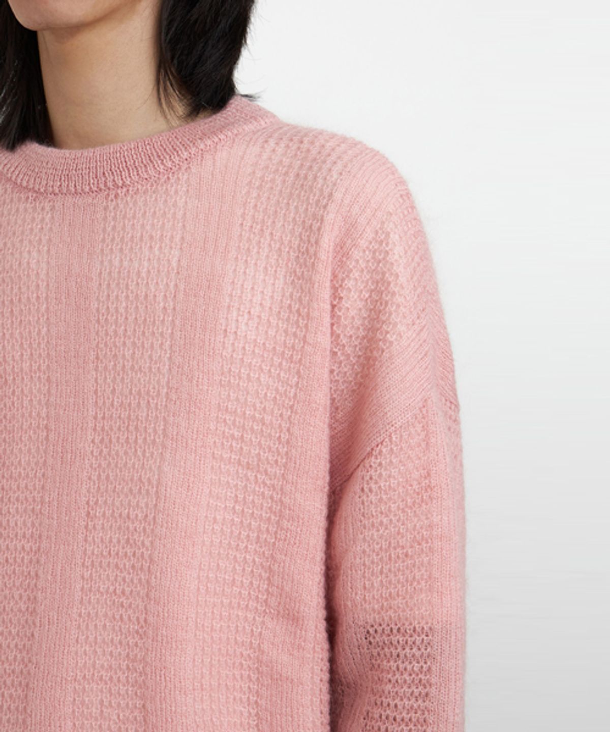 유스(YOUTH) Mohair Crew-neck Knit