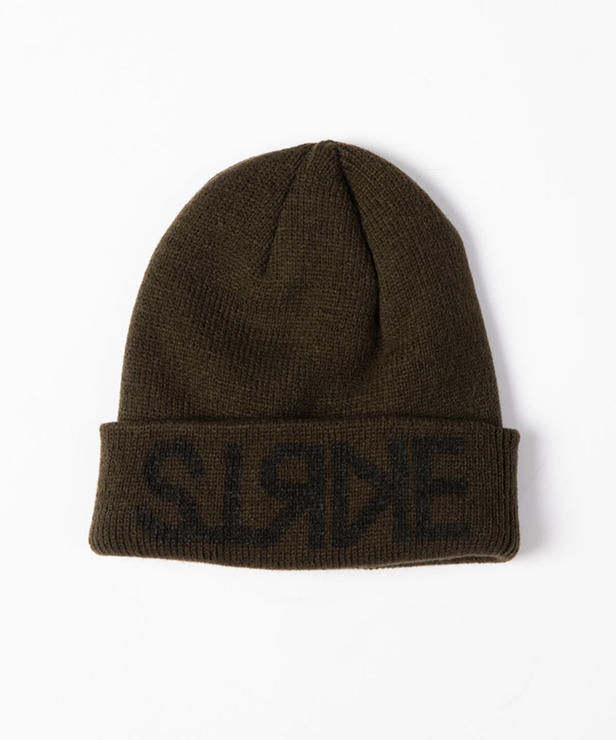 스트라이크(STRIKE) 에스티알 로고 비니 (KHAKI)