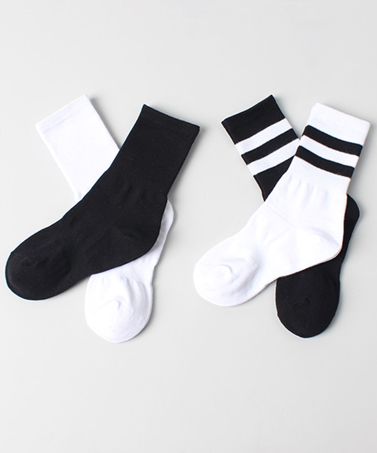 노디자인(NODESIGN) [7PACK] 클래식 크루 삭스 양말