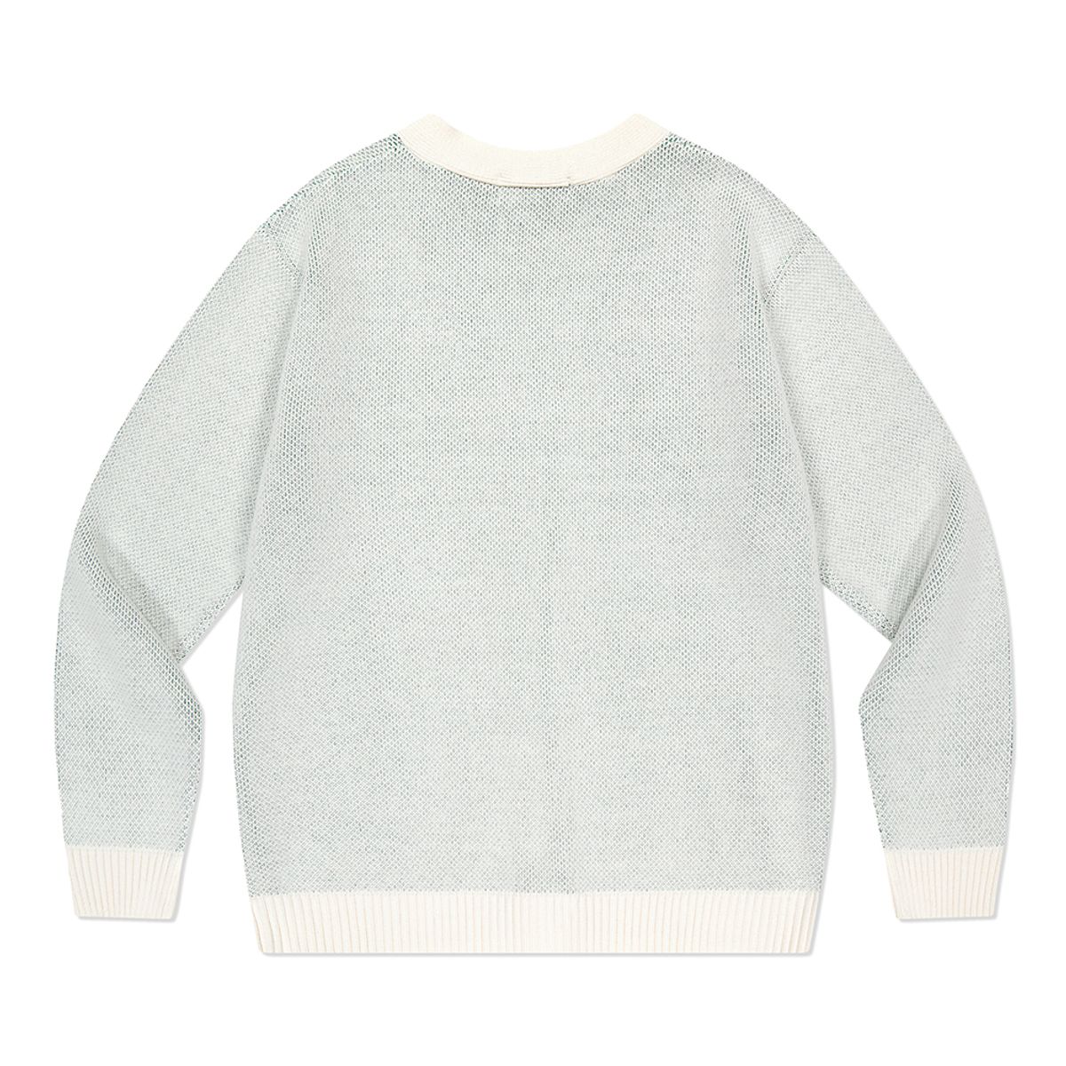 마하그리드(MAHAGRID) CLOVER KNIT CARDIGAN IVORY(MG2DSMK680A)