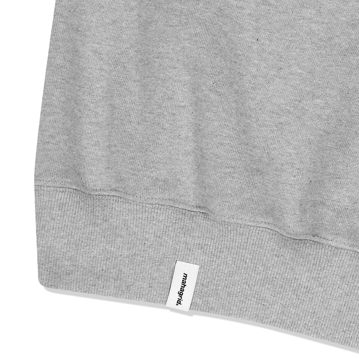 마하그리드(MAHAGRID) RANSOM NOTE HOODIE GREY(MG2DSMM401A)