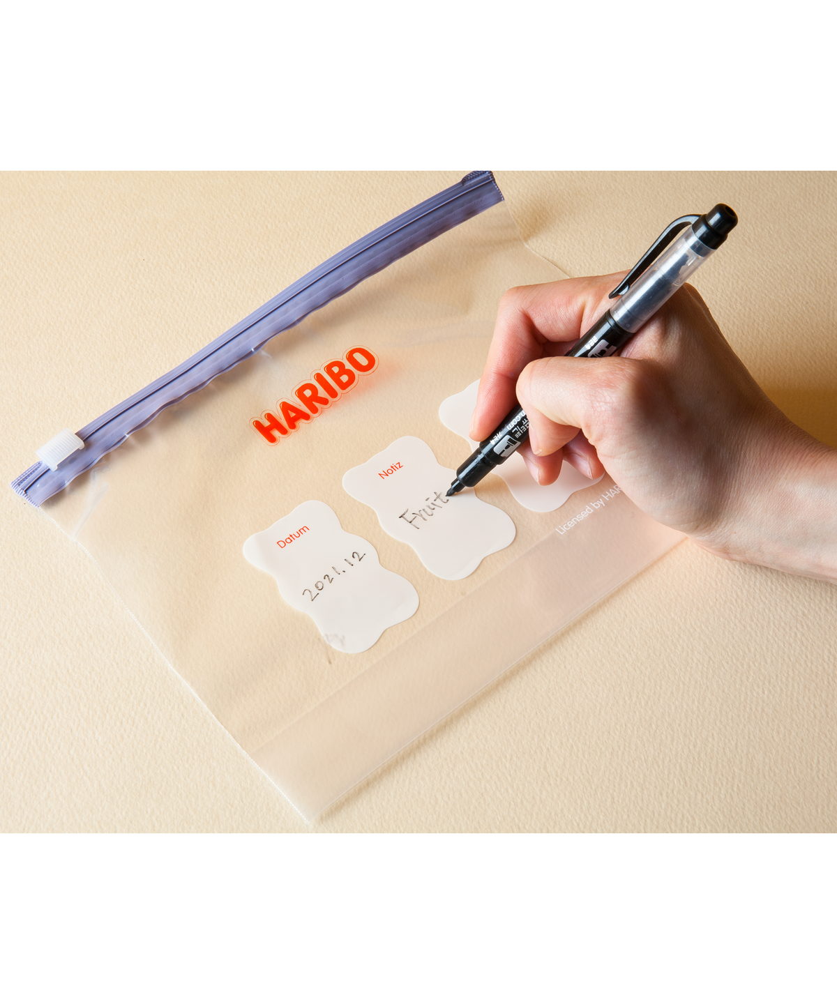 하리보(HARIBO) 슬라이더 지퍼백 3종 SET (50PCS)