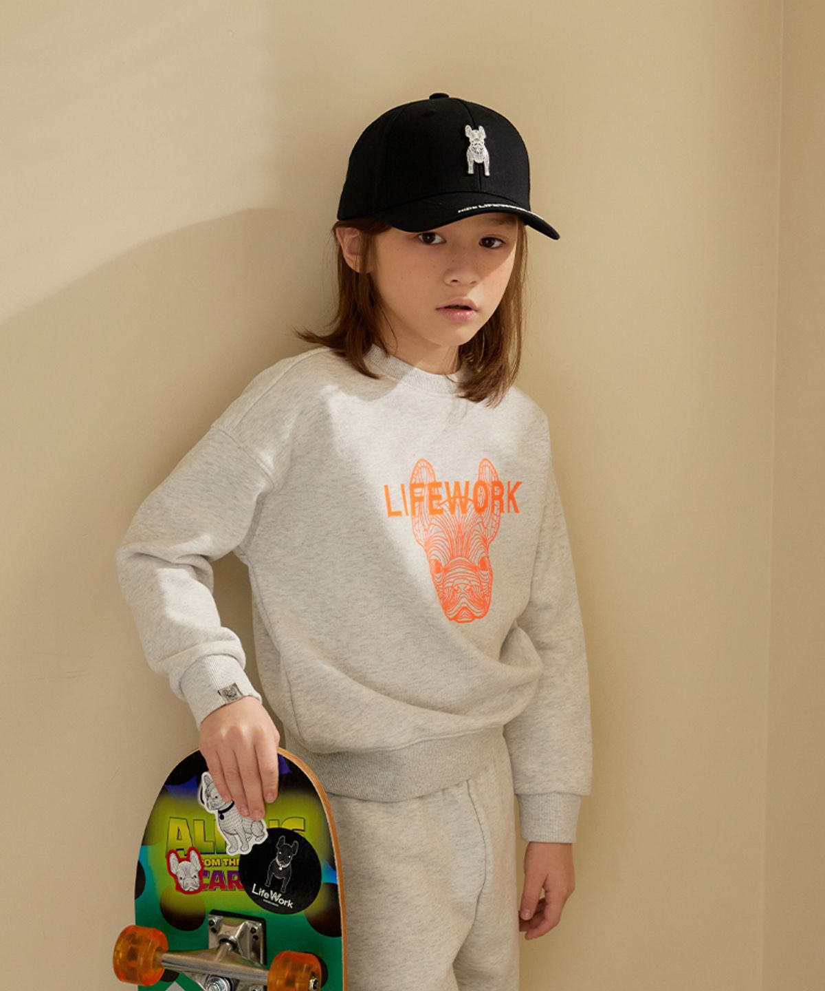 라이프워크 키즈(LIFEWORK KIDS) 키즈) 배리어스 라독 맨투맨