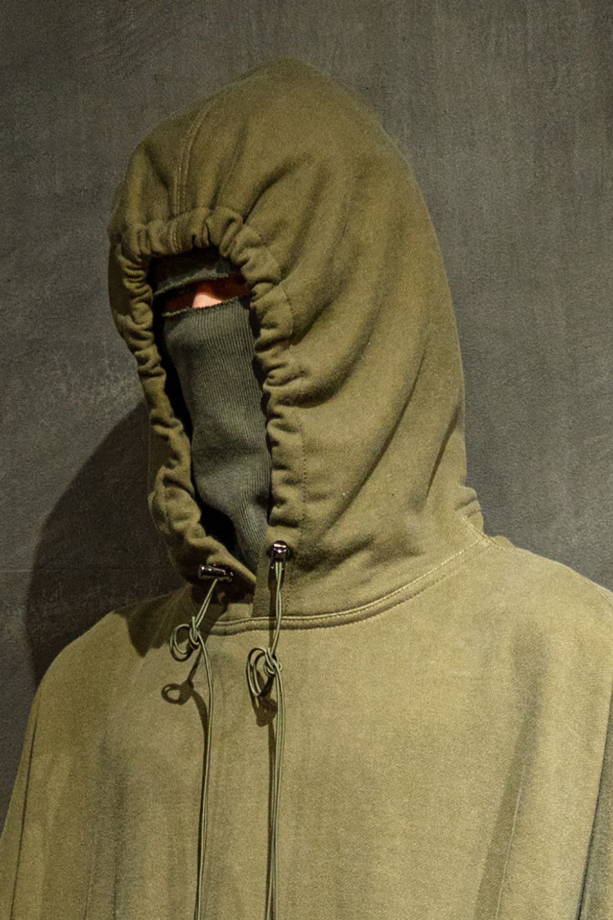 아스파라거스(ASPARAGUS) T-shirt Panel Layered Hoodie-KH