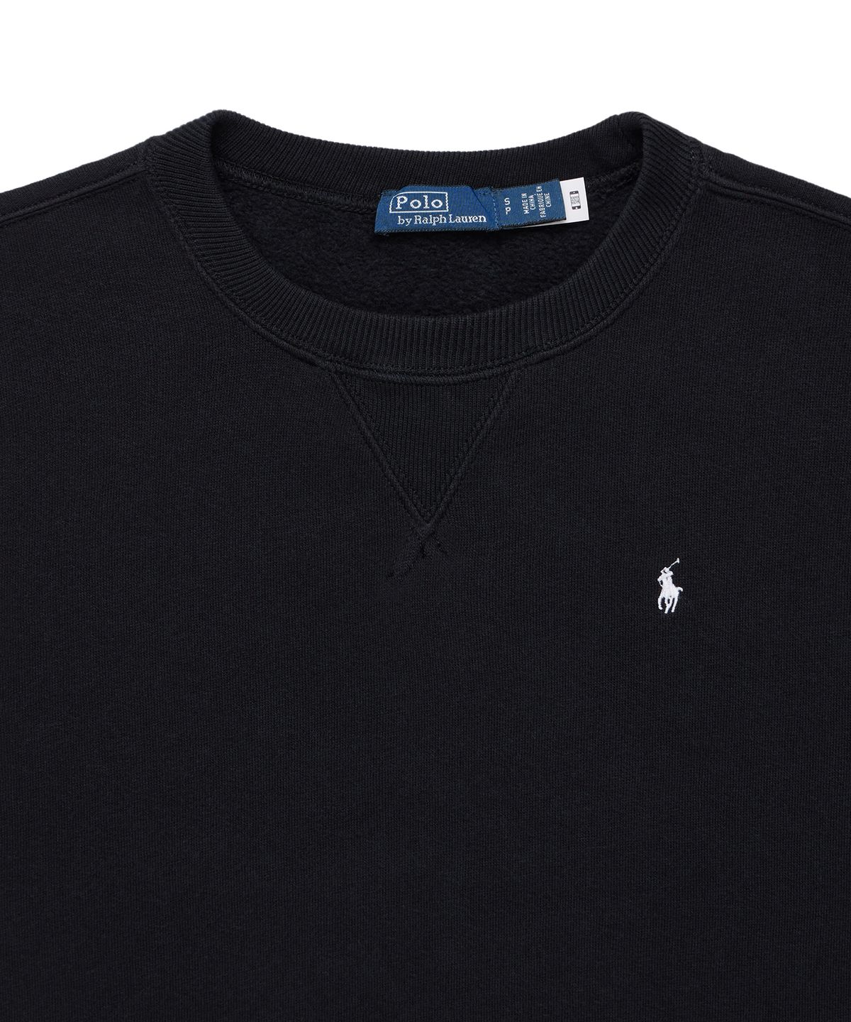 폴로 랄프 로렌(POLO RALPH LAUREN) W 플리스 풀오버 - 블랙